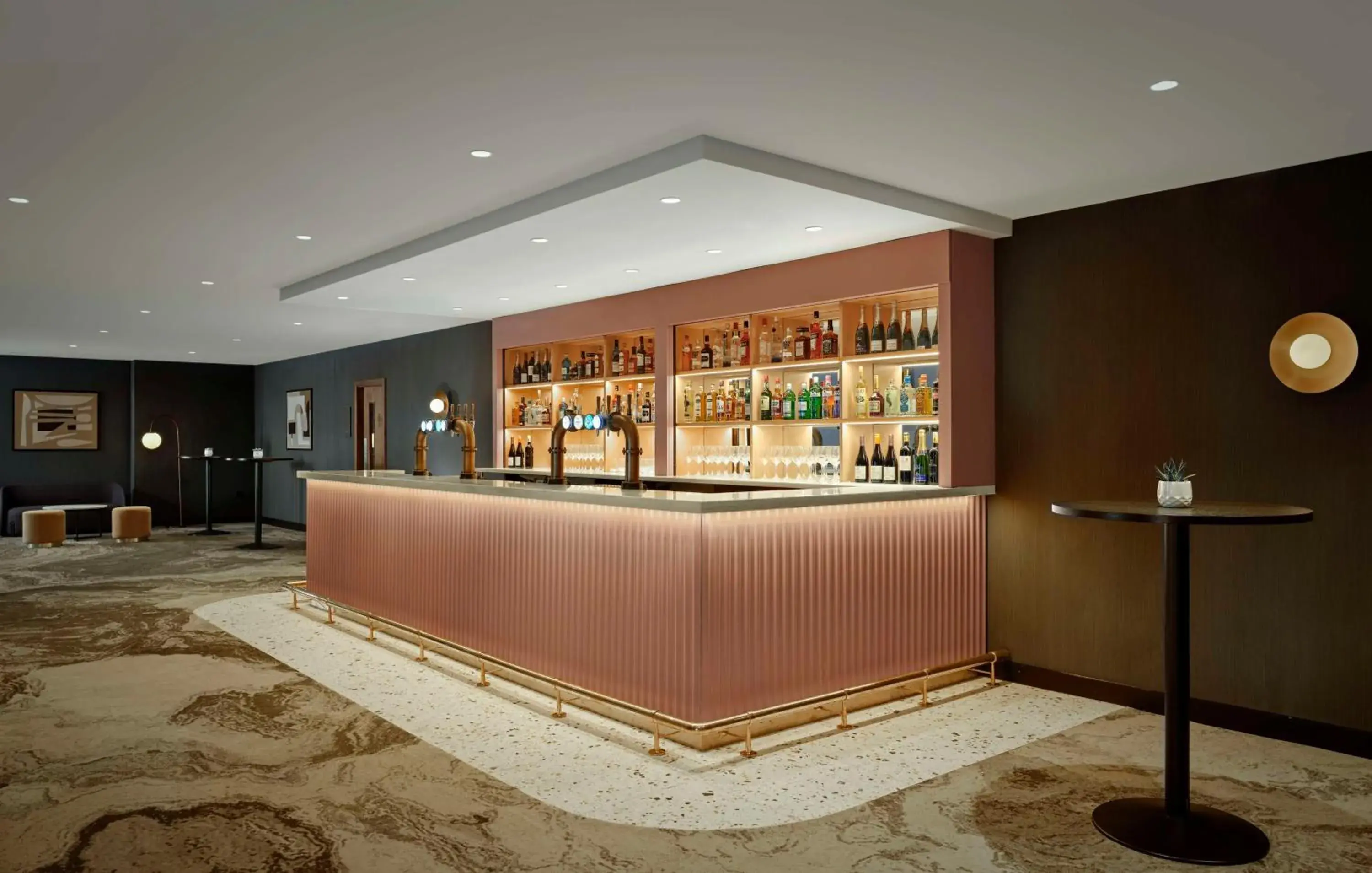 Lounge or bar in Doubletree By Hilton Sheffield City Lounge or bar in Doubletree By Hilton Sheffield City