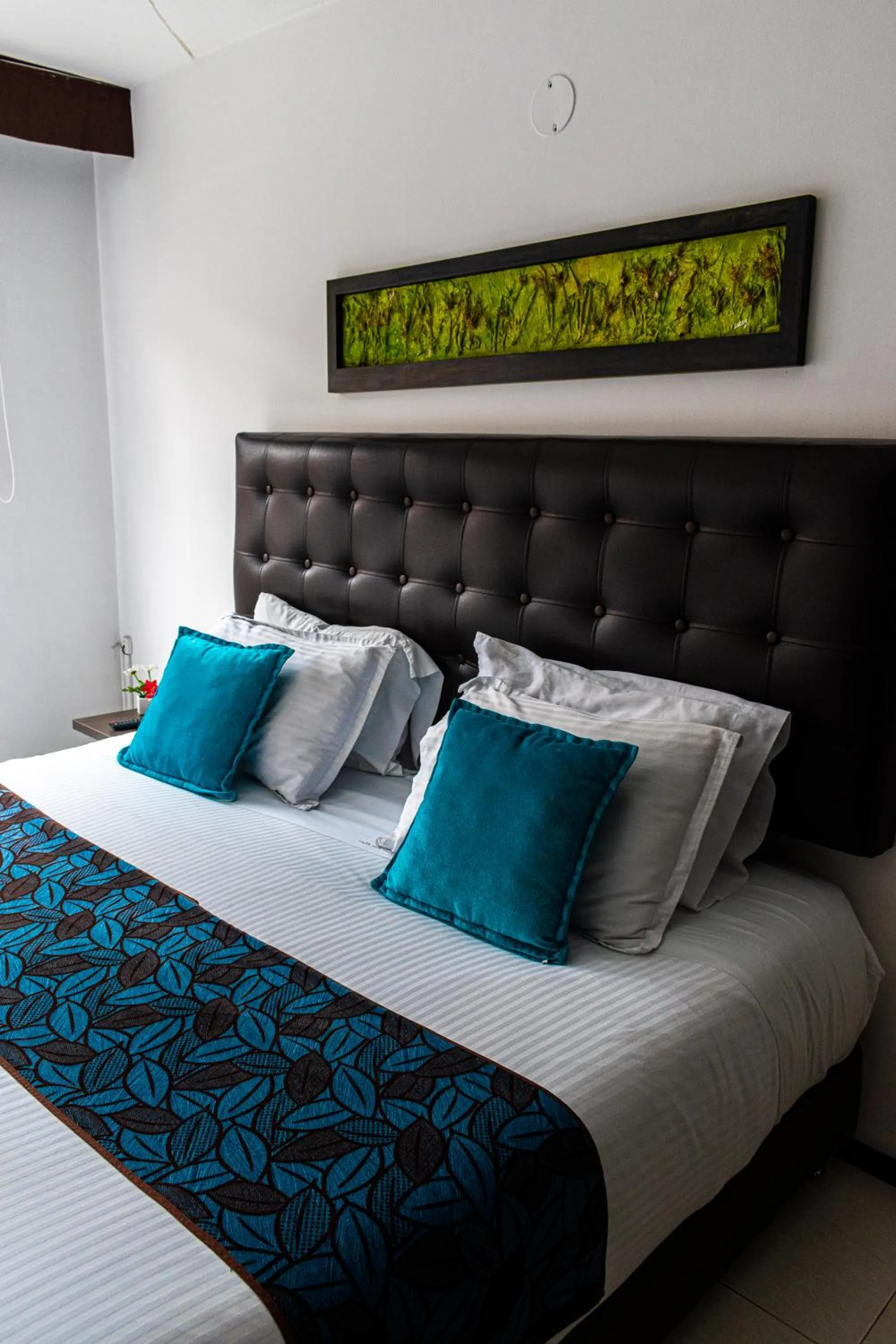 Bed in Hotel Central House a 5 min de la Embajada Americana