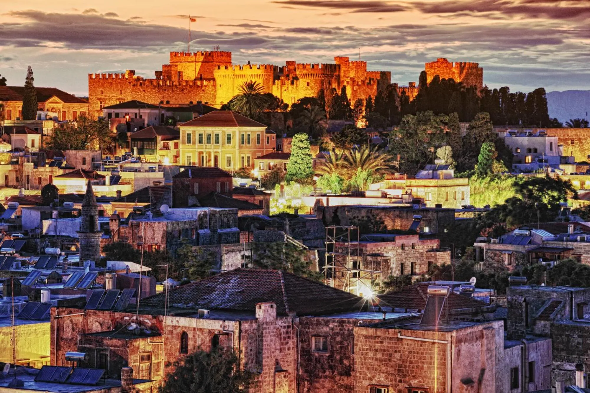 Area and facilities in Minos Pension