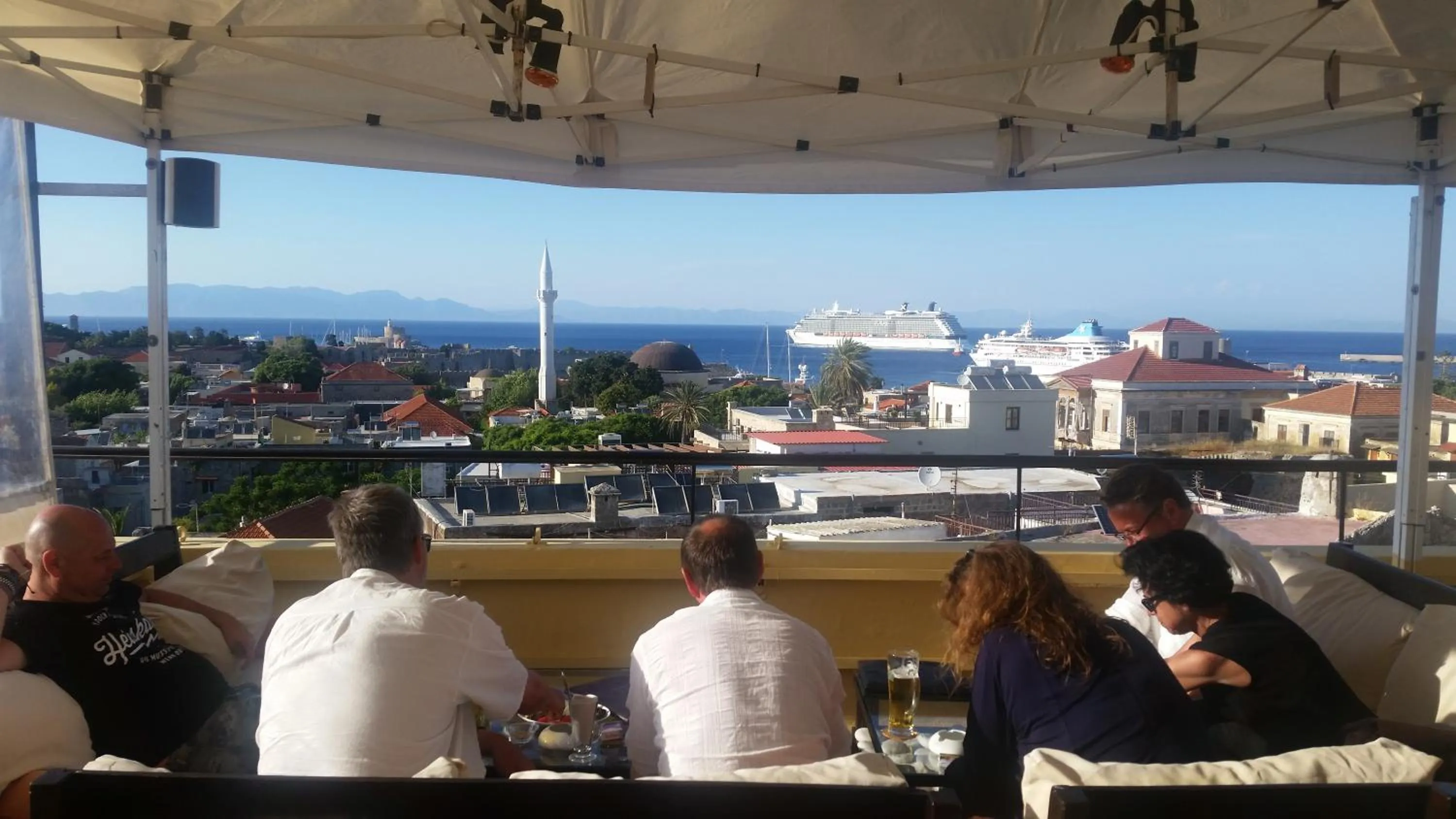 Sea view in Minos Pension