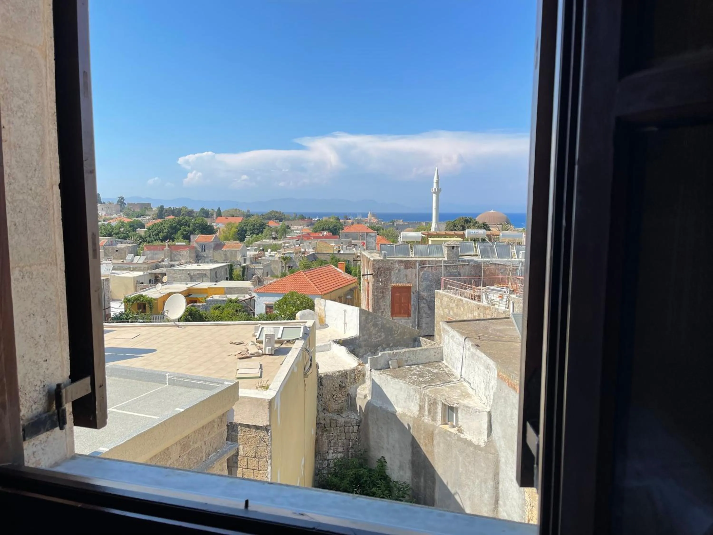 View (from property/room) in Minos Pension