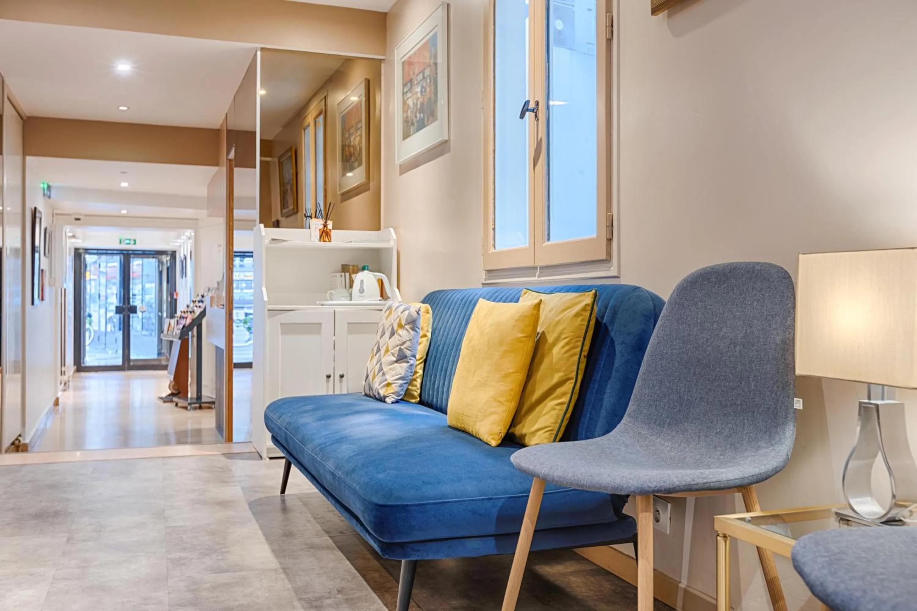 Seating area in Marmotel Etoile