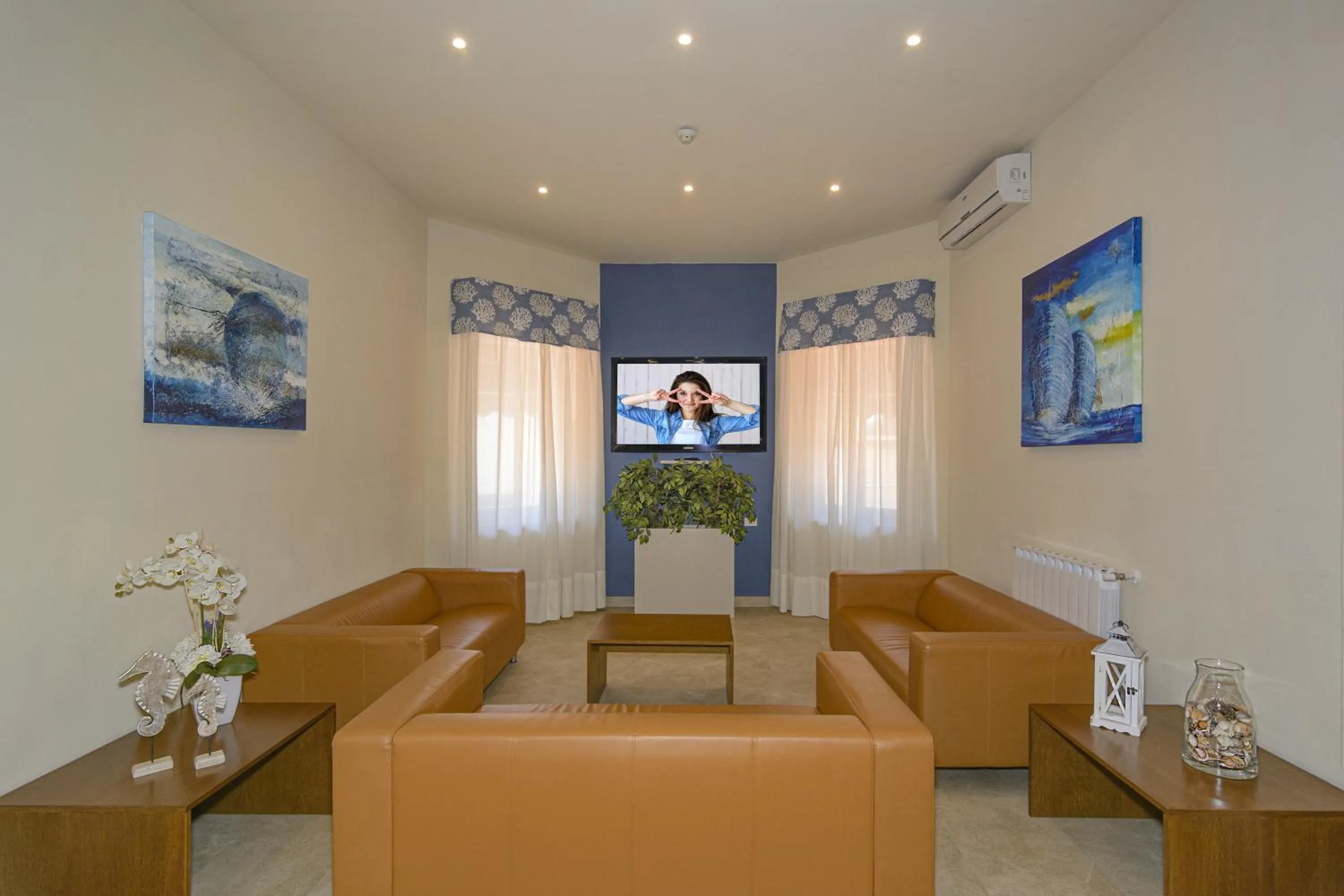 Lobby or reception in Hotel Liu