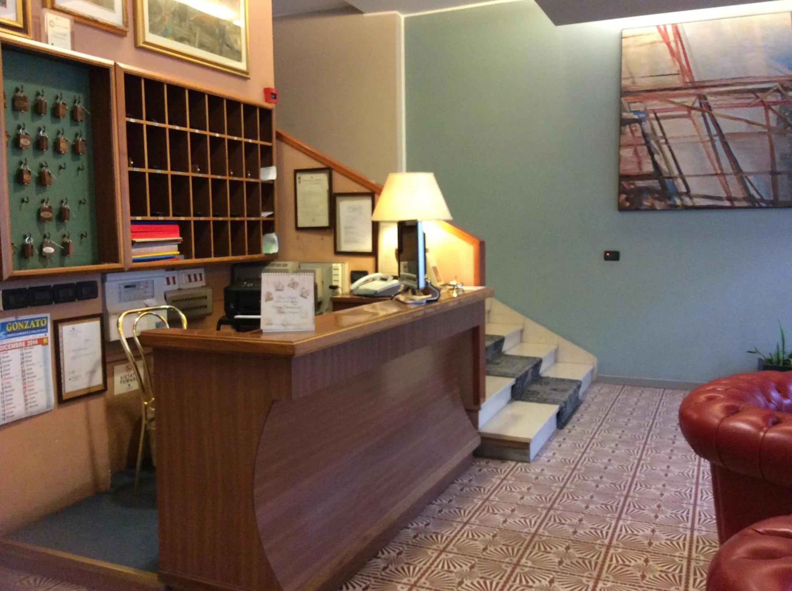 Lobby or reception in Hotel San Marco