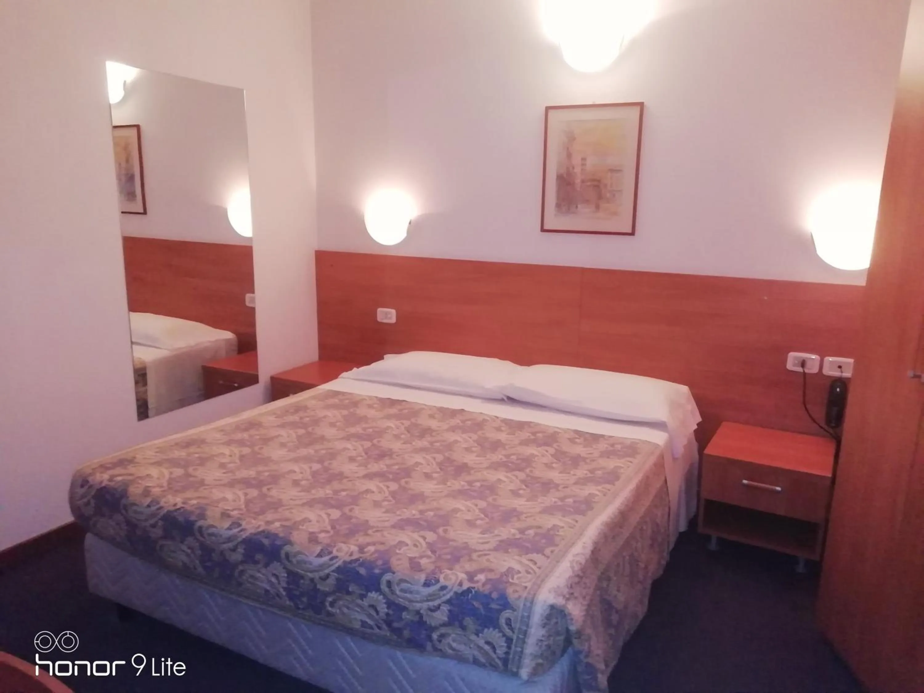 Bed in Hotel San Marco