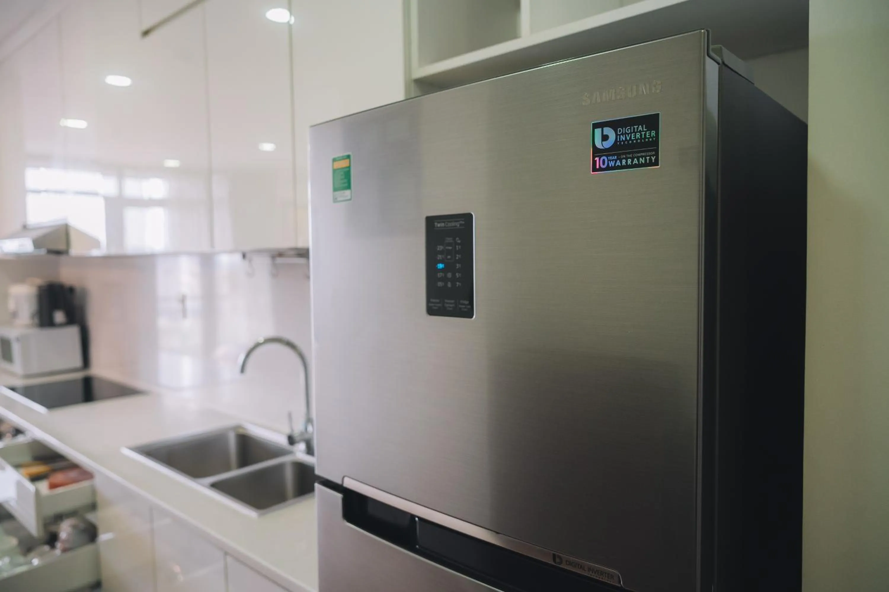 Kitchen or kitchenette in Dalat Center Residence