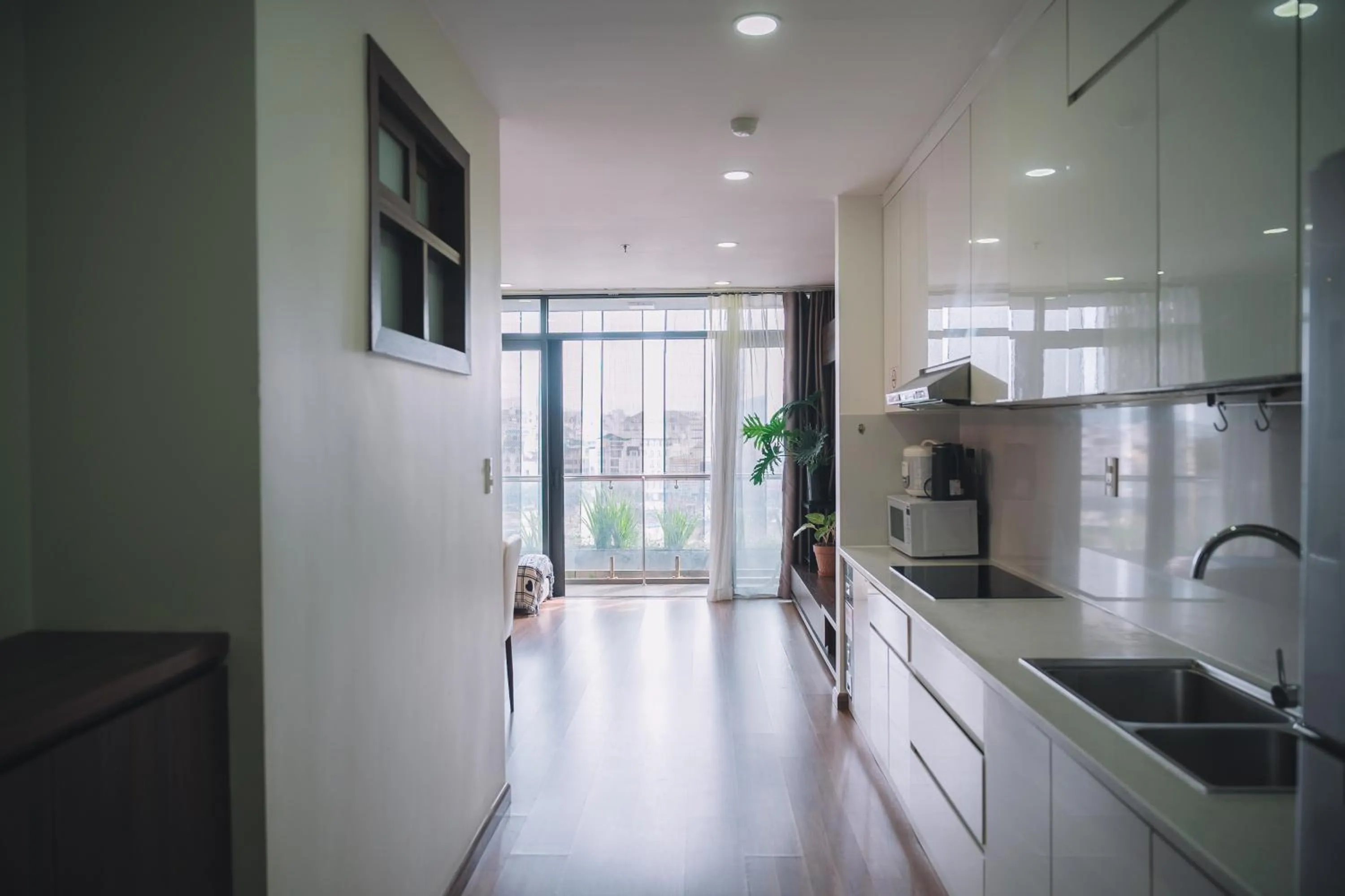 Kitchen or kitchenette in Dalat Center Residence