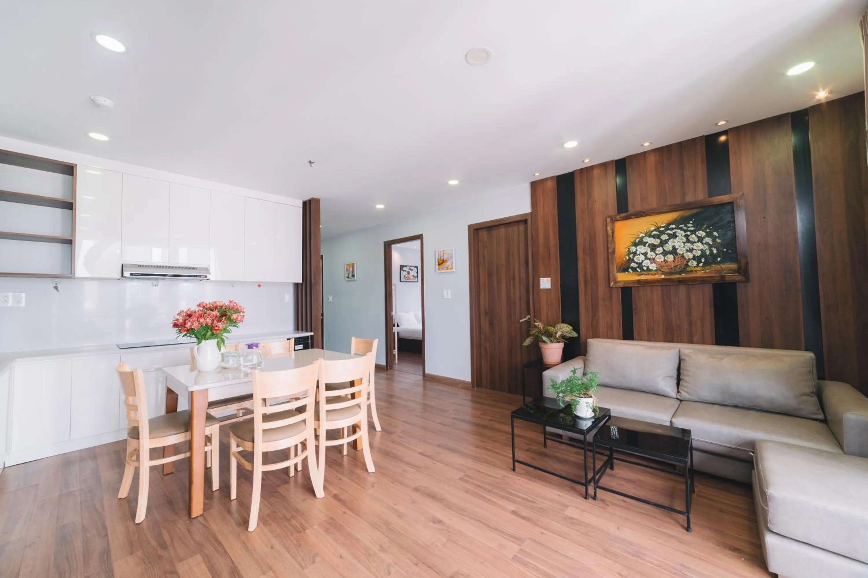 Dining area in Dalat Center Residence