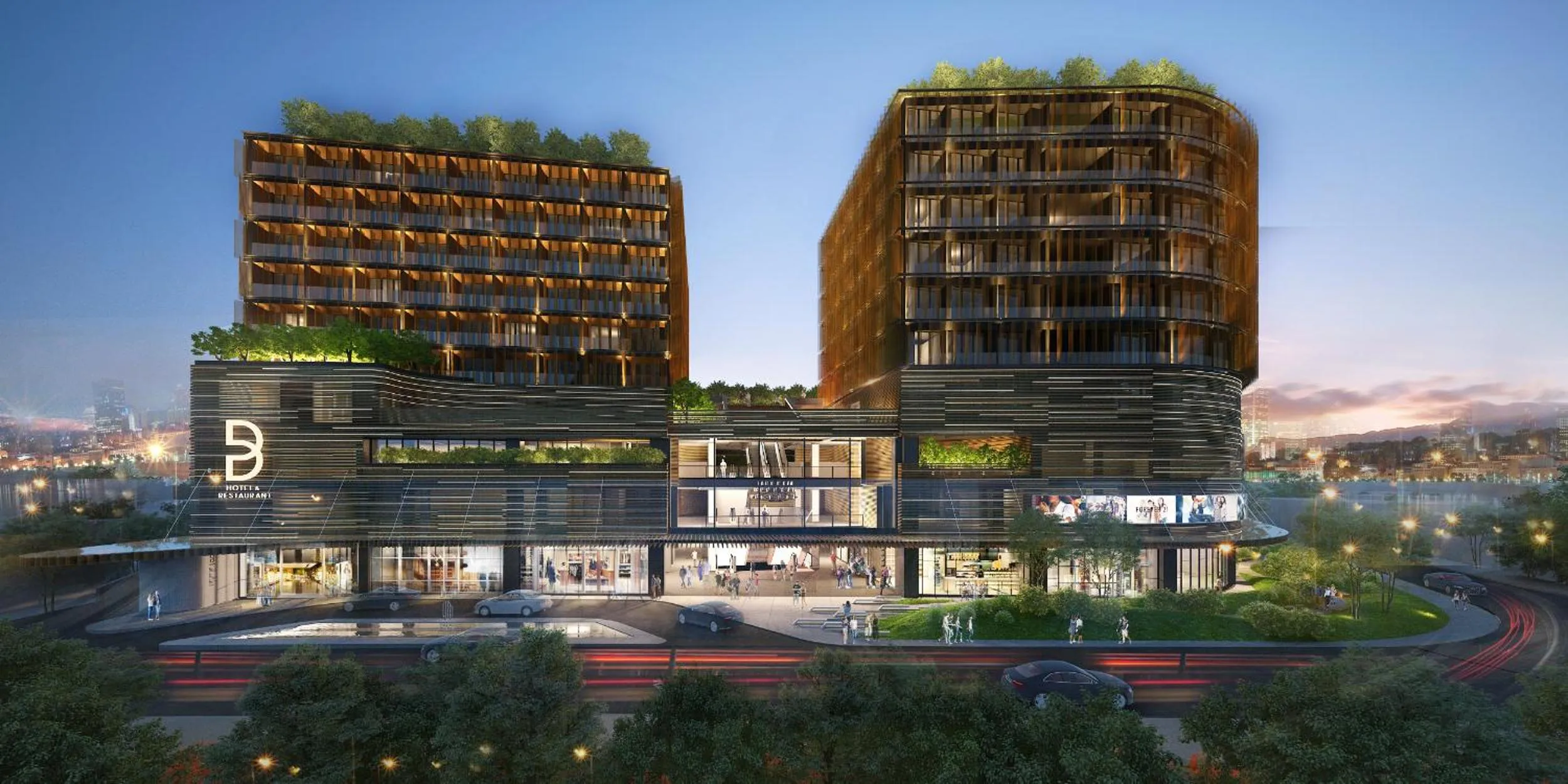 Property building in Dalat Center Residence