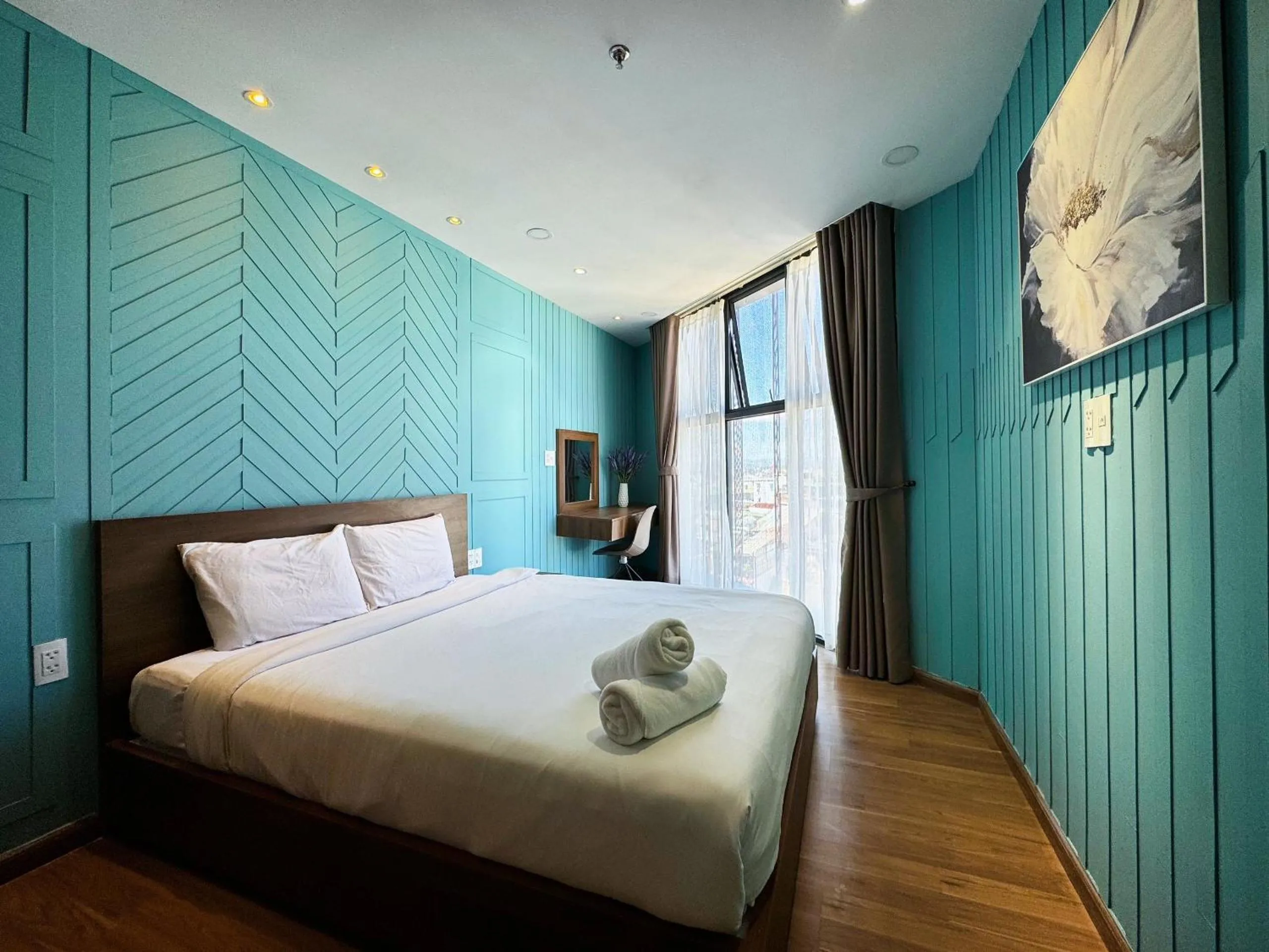 Bed in Dalat Center Residence