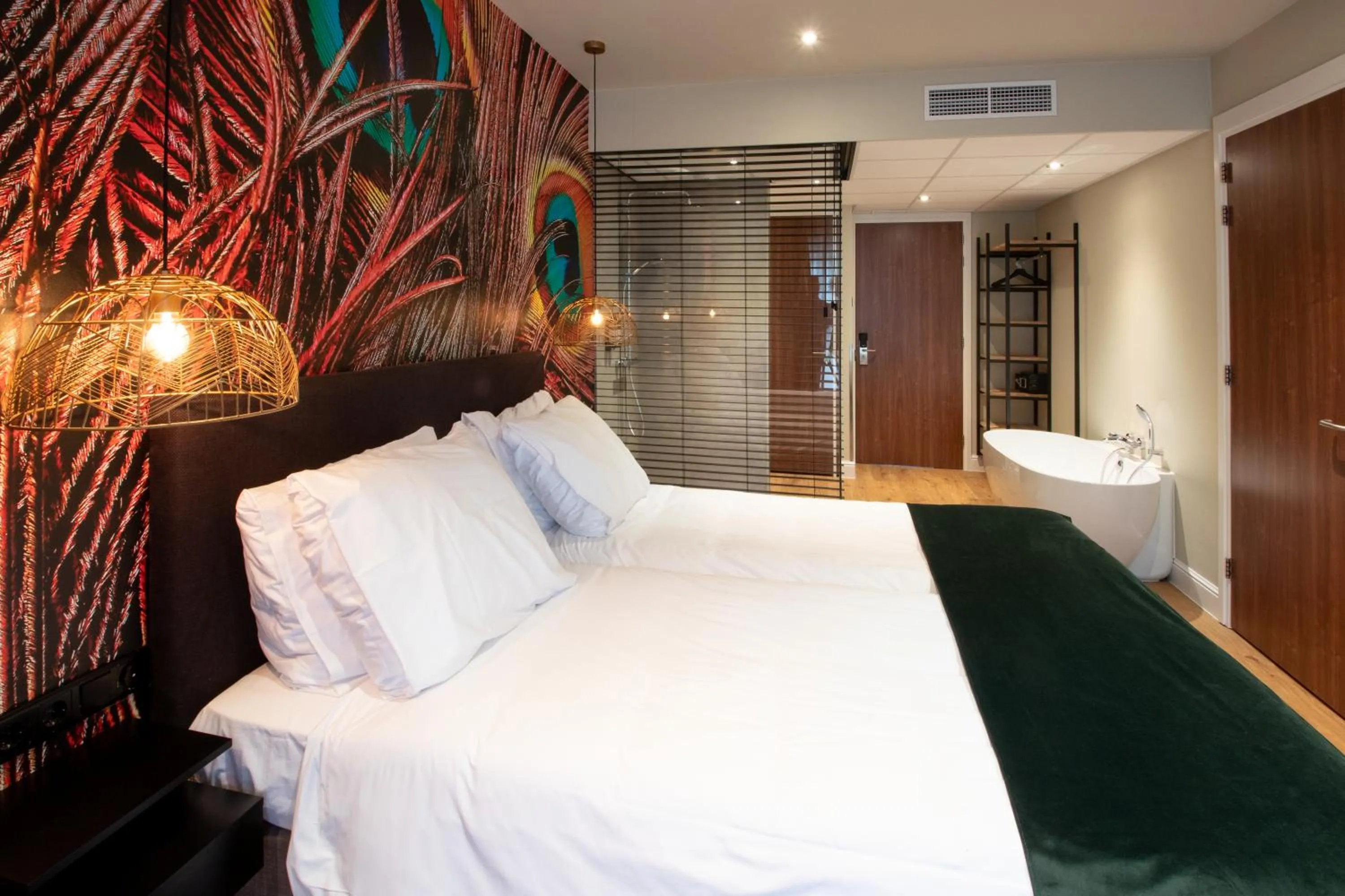 Photo of the whole room, Bed in Hotel Sanders de Paauw