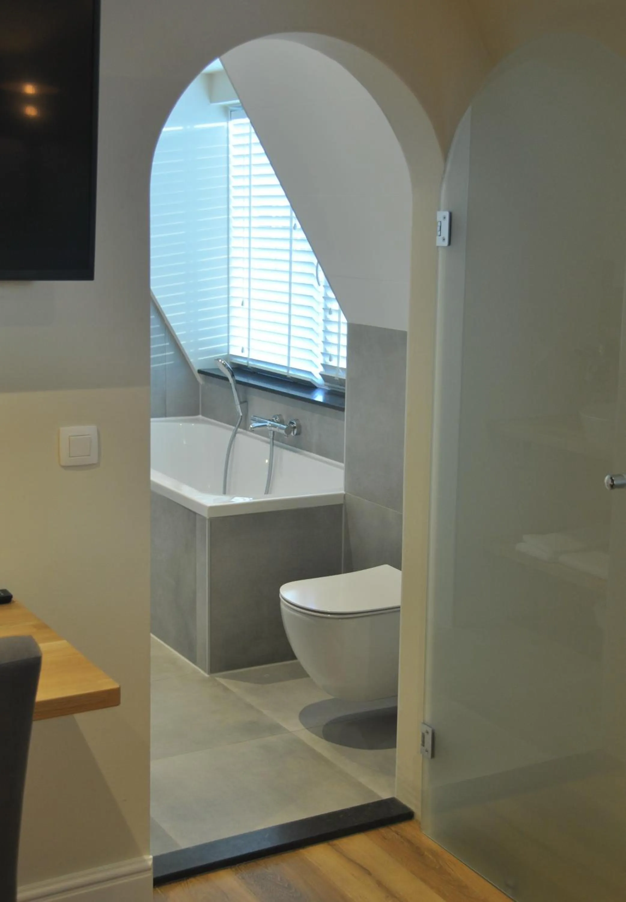 Bathroom in Hotel Sanders de Paauw