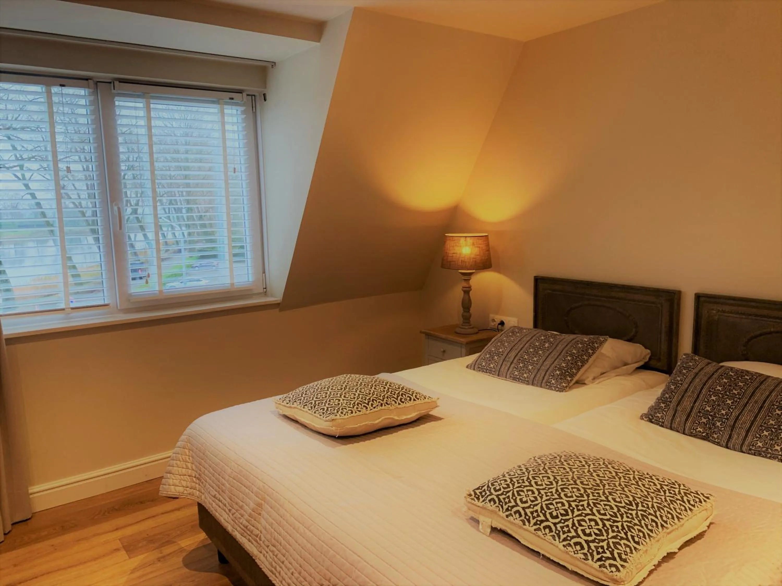 Bedroom, Bed in Hotel Sanders de Paauw