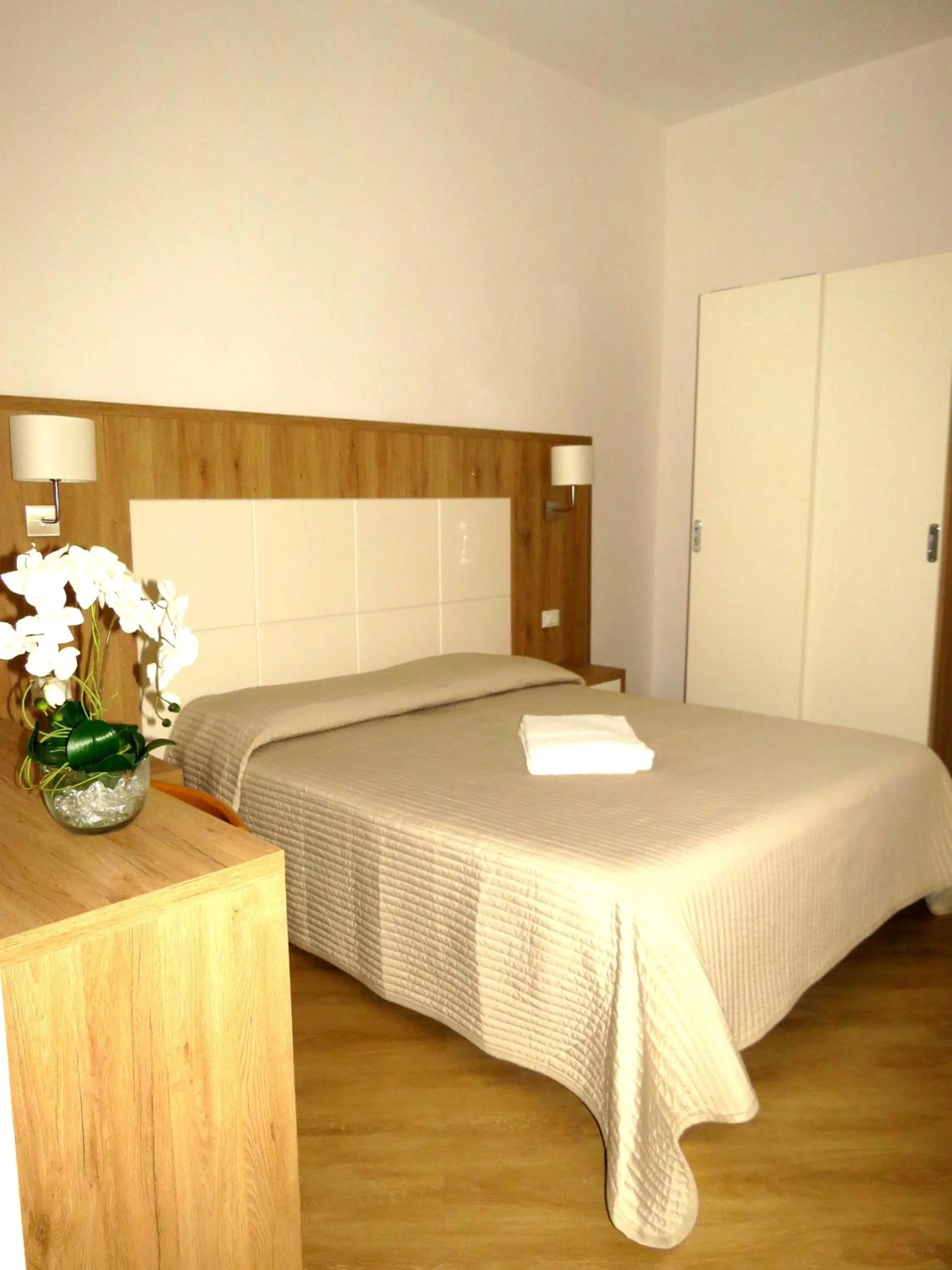Photo of the whole room, Bed in Hotel Biagi & Residence