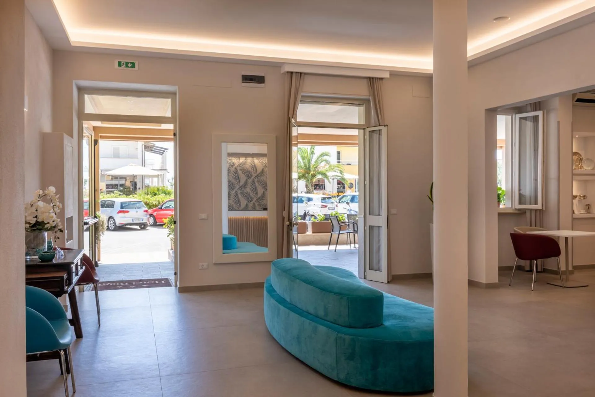 Lobby or reception in Hotel Biagi & Residence