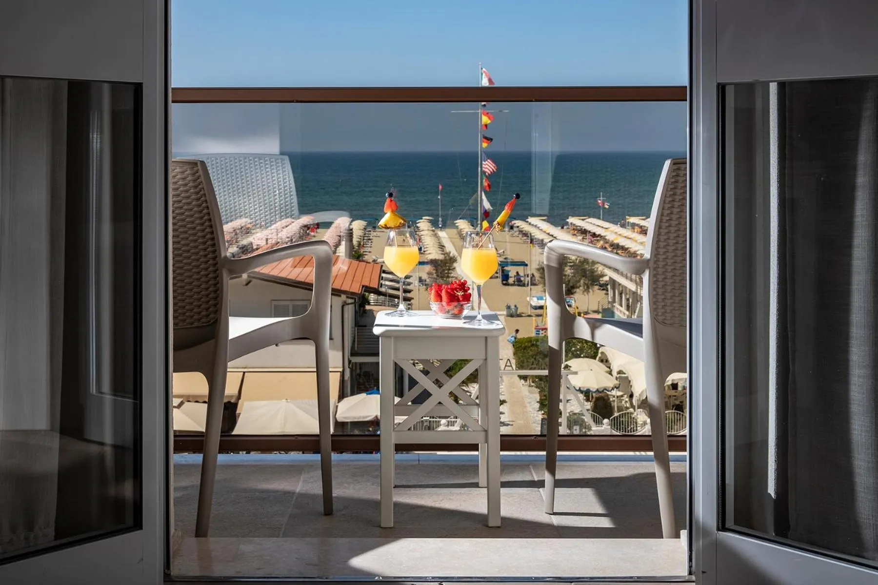 Balcony/Terrace in Hotel Biagi & Residence