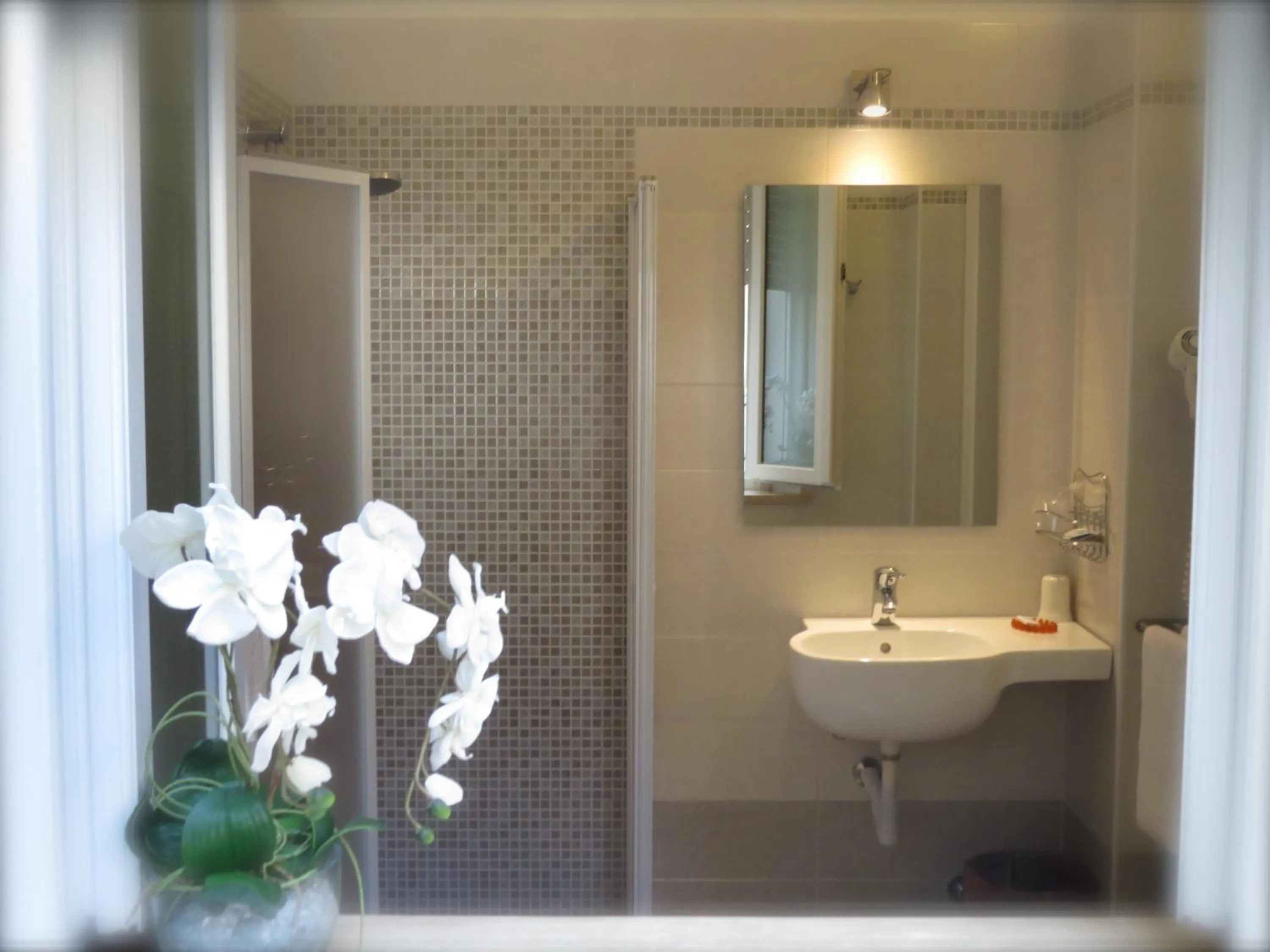Bathroom in Hotel Biagi & Residence
