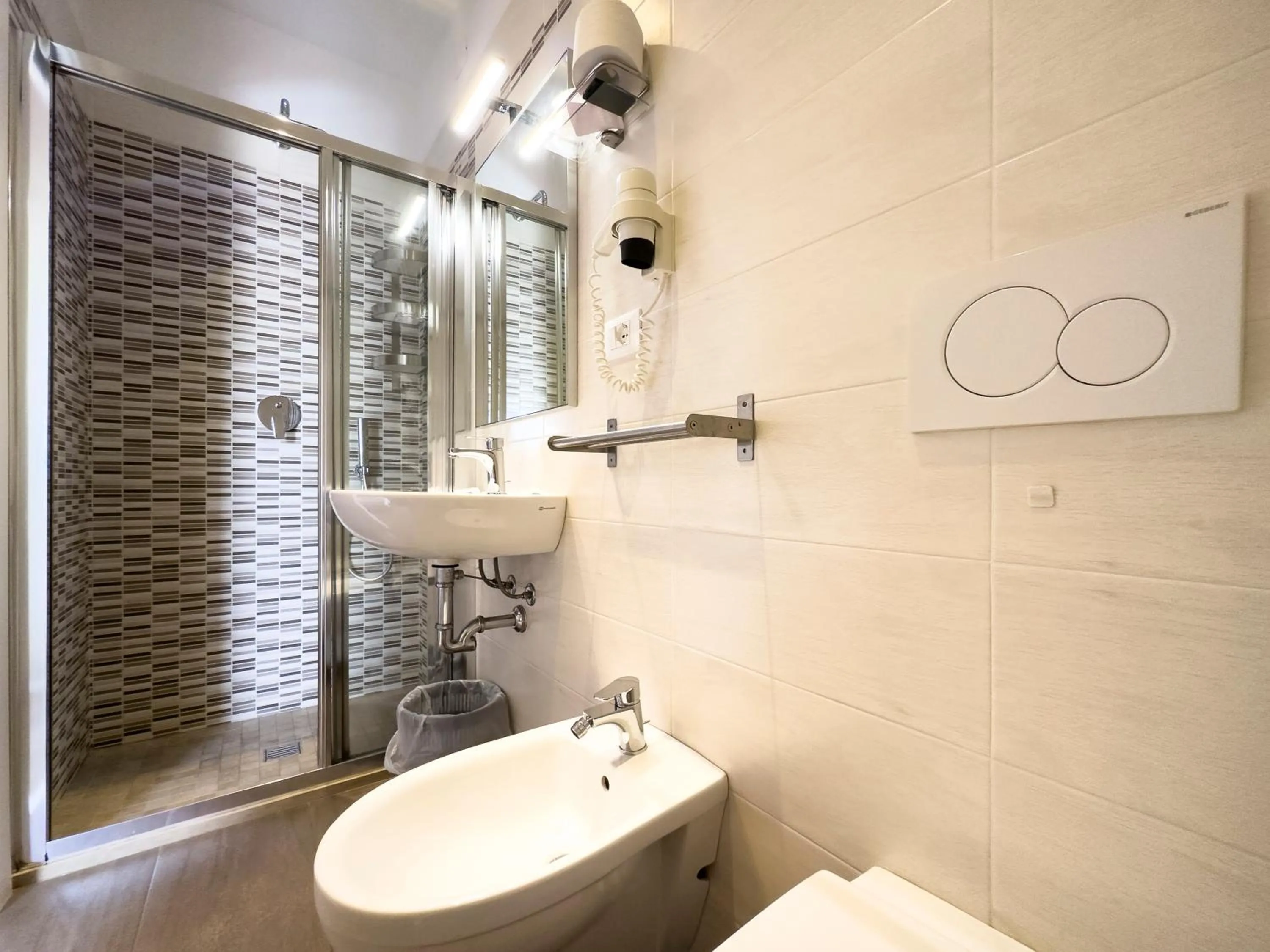 Bathroom in Hotel Biagi & Residence