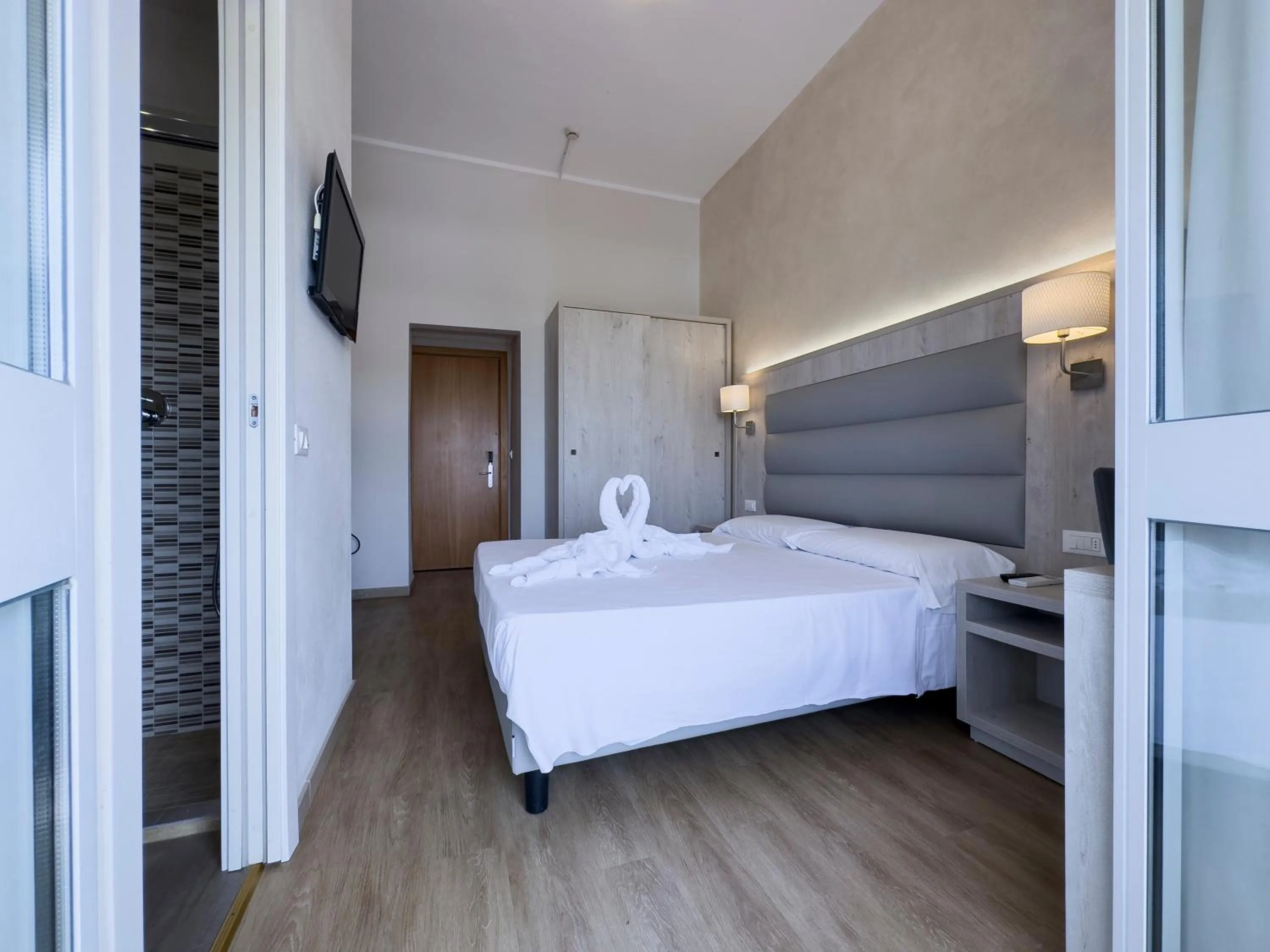 Bedroom, Bed in Hotel Biagi & Residence