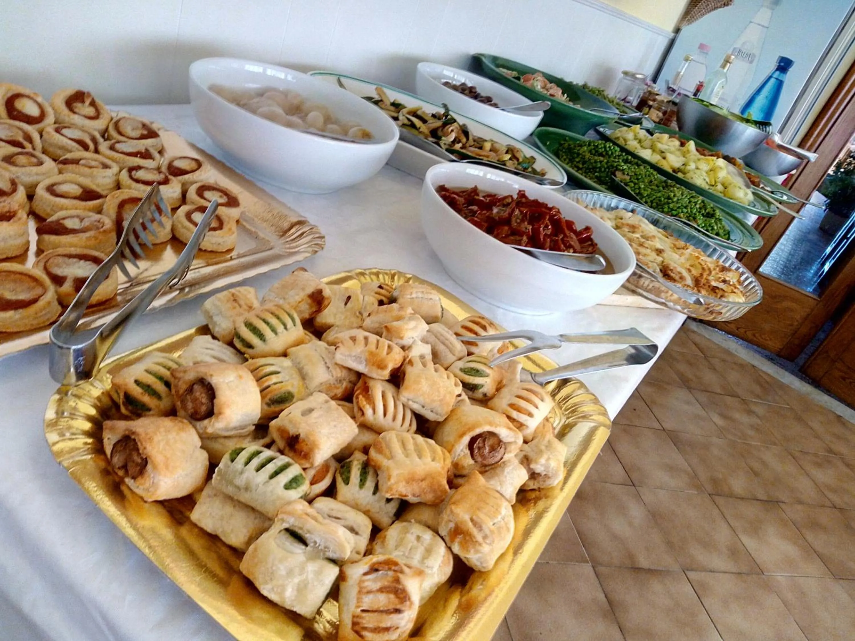 Food close-up in Hotel Eros