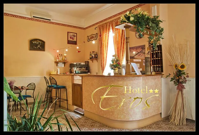Lobby or reception in Hotel Eros