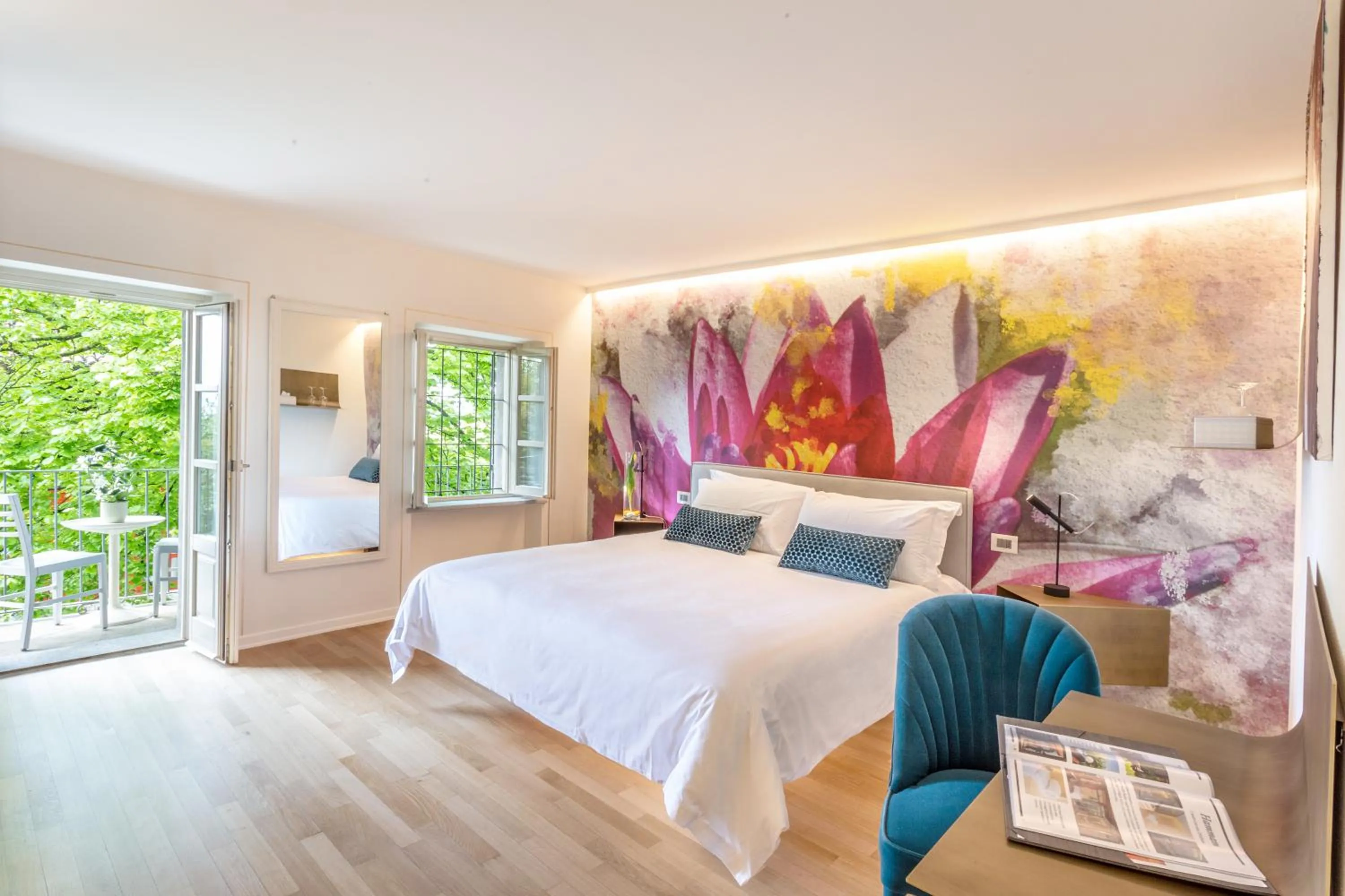 Bed in La Madernassa Resort - Casalora Dimora Storica di Charme