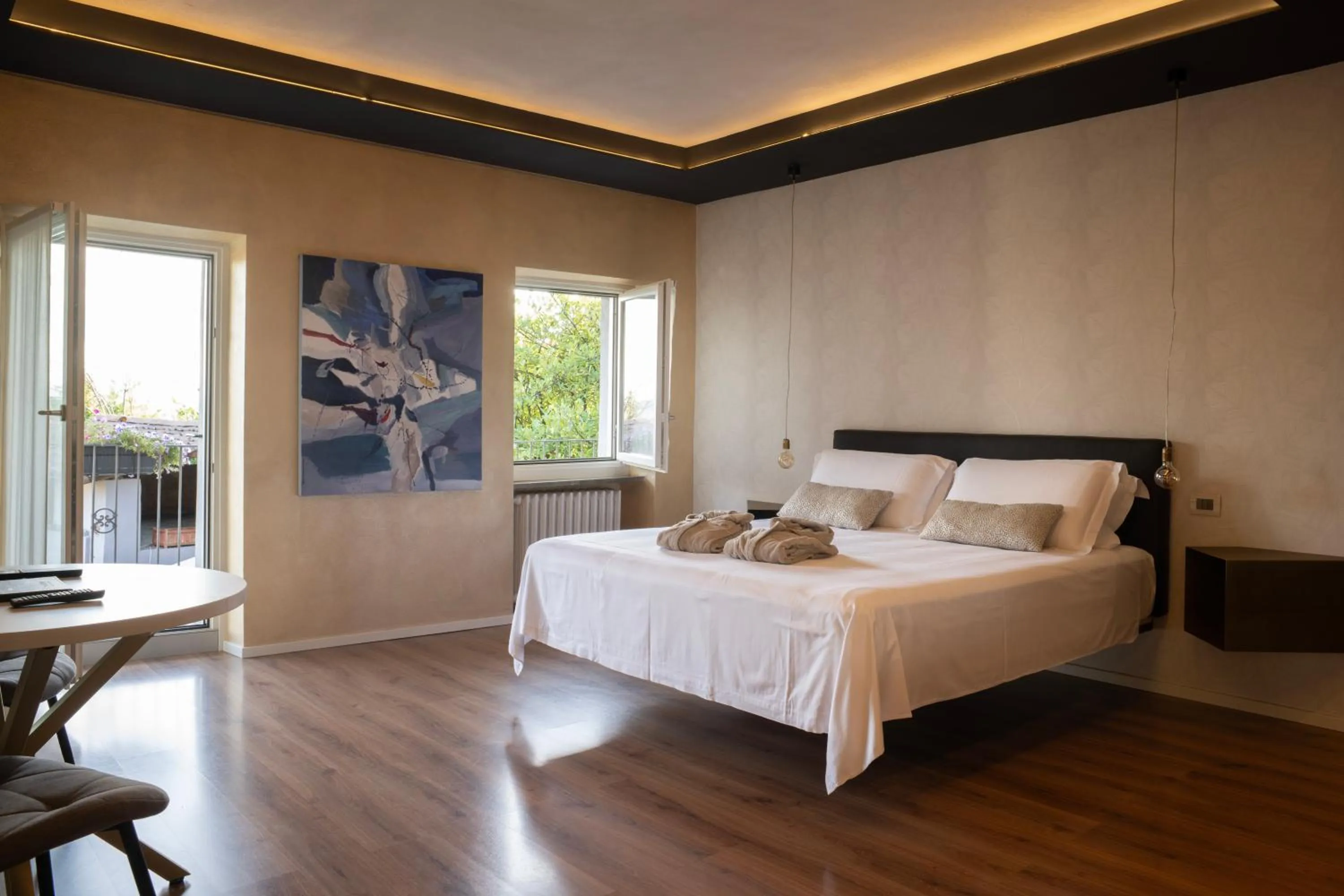 Bed in La Madernassa Resort - Casalora Dimora Storica di Charme