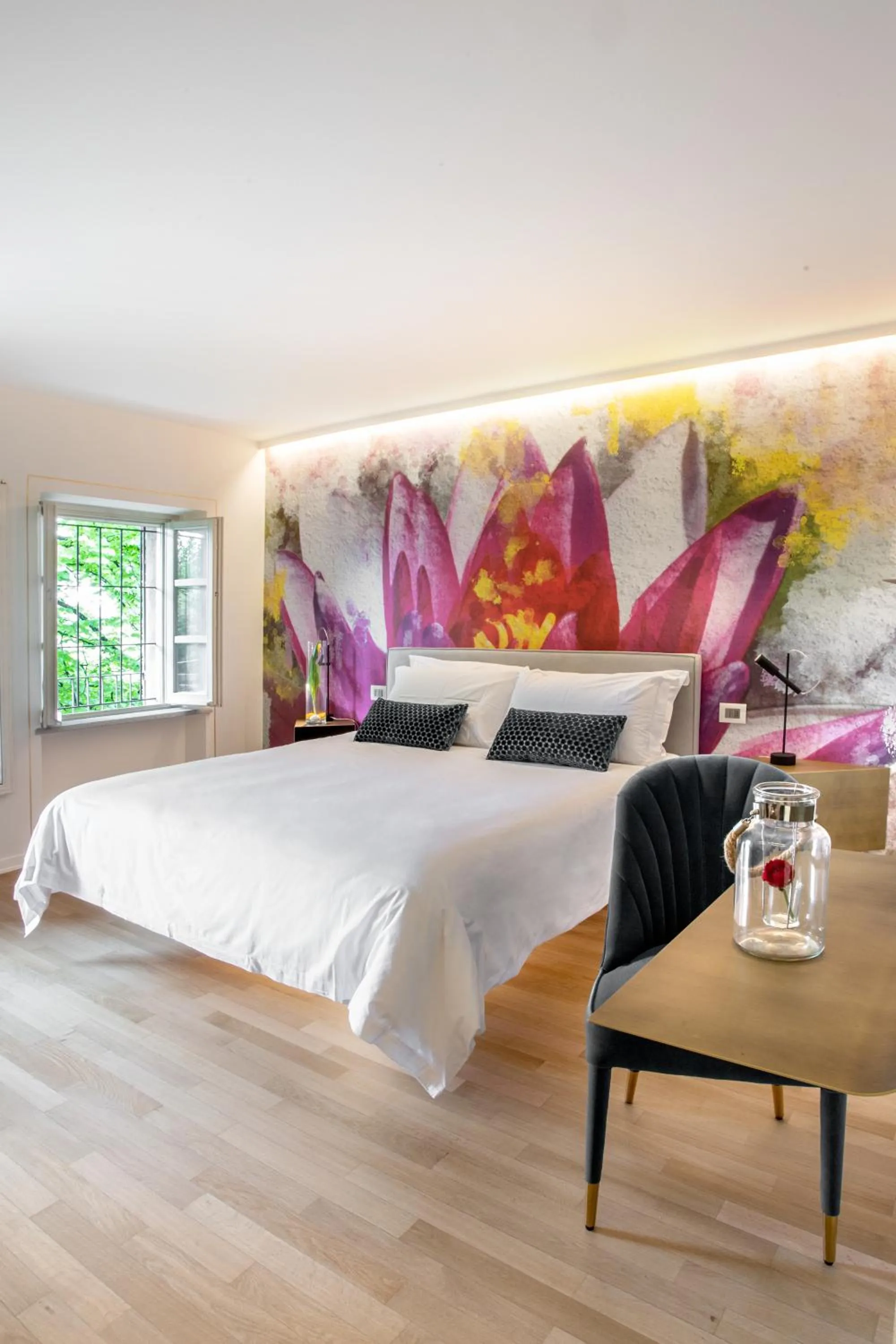 Bed in La Madernassa Resort - Casalora Dimora Storica di Charme