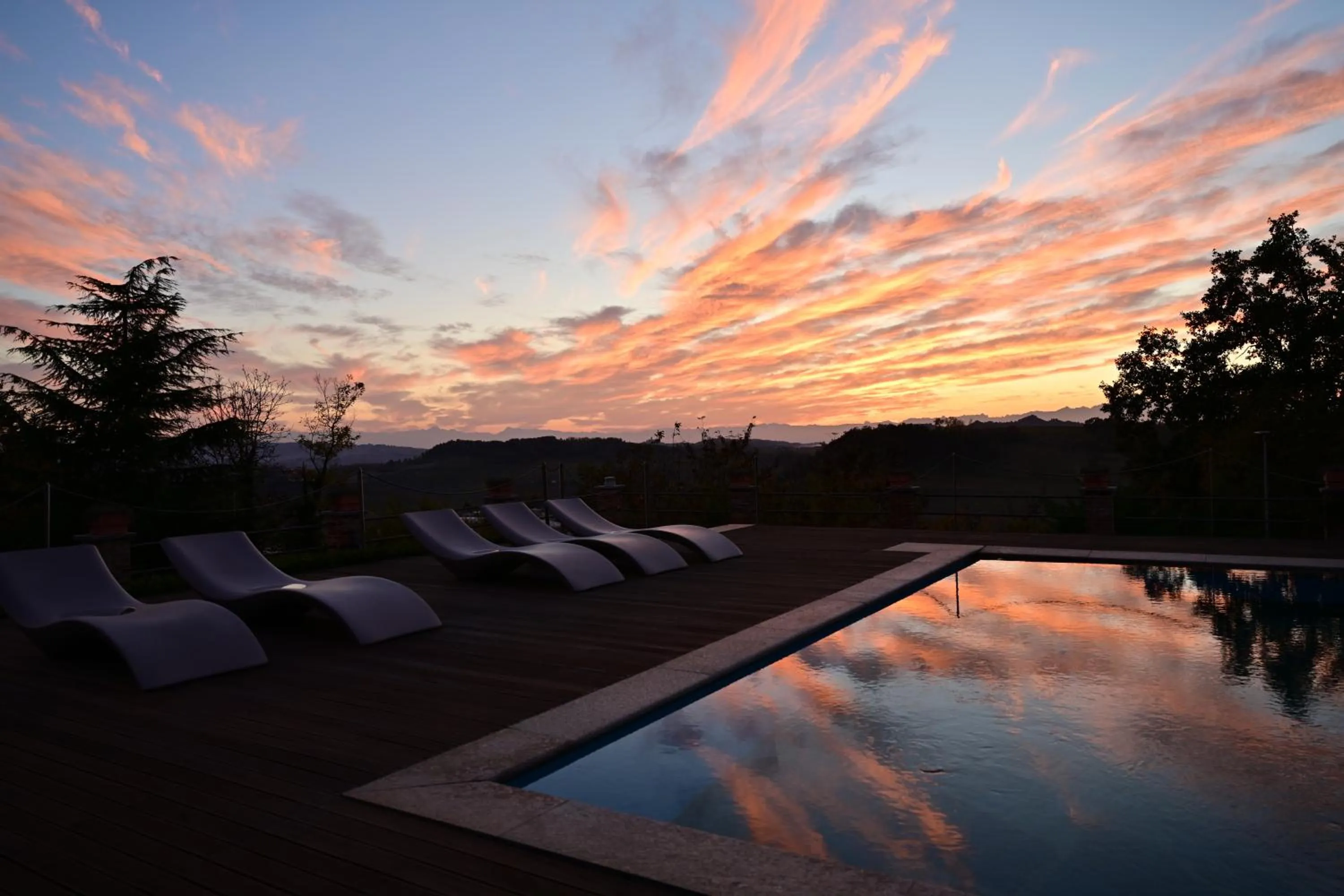 Pool view in La Madernassa Resort - Casalora Dimora Storica di Charme