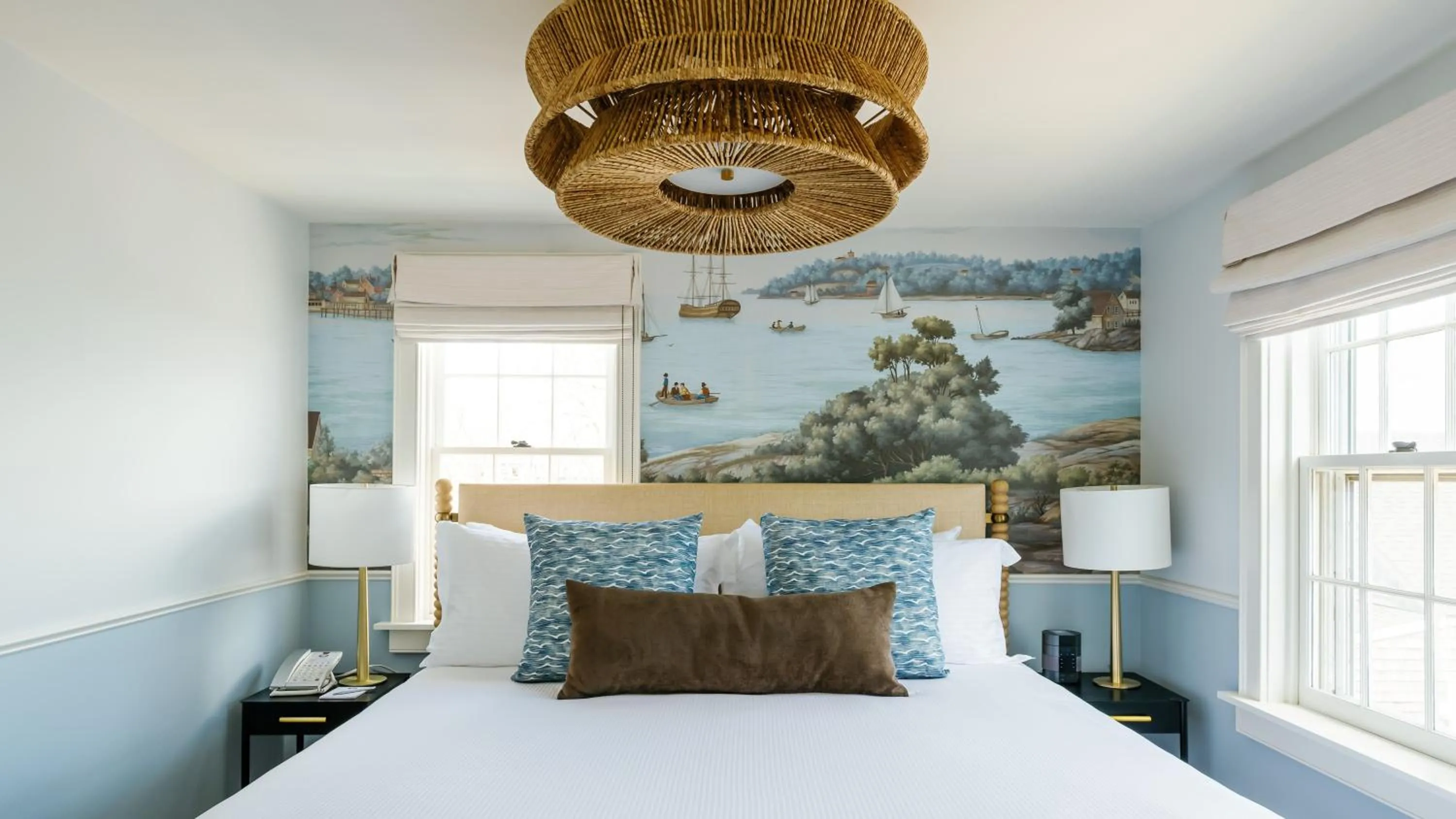 Bedroom, Bed in The Cottages at Nantucket Boat Basin