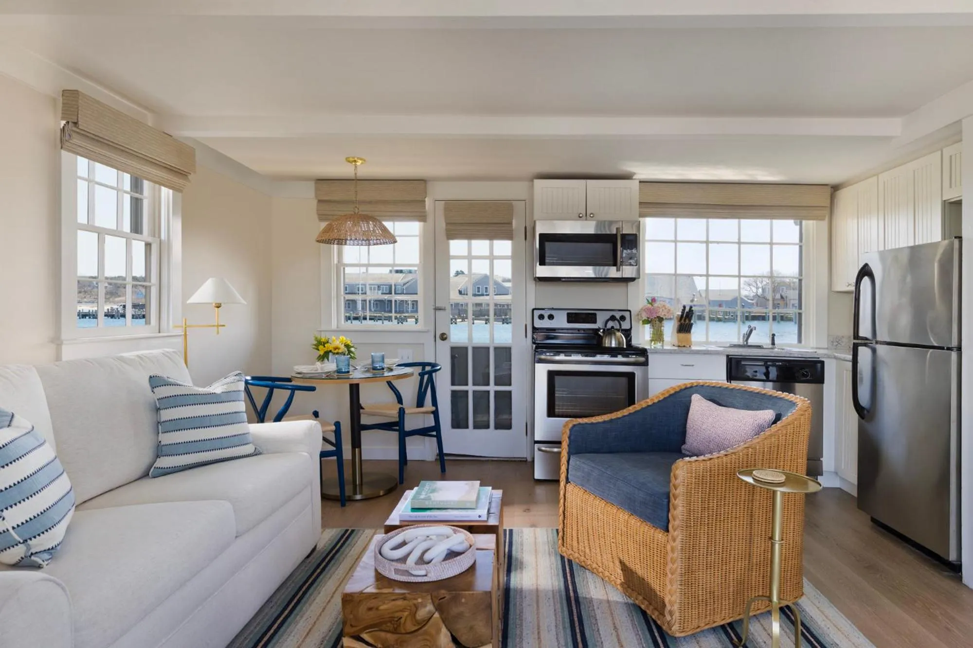 Kitchen or kitchenette in The Cottages & Lofts