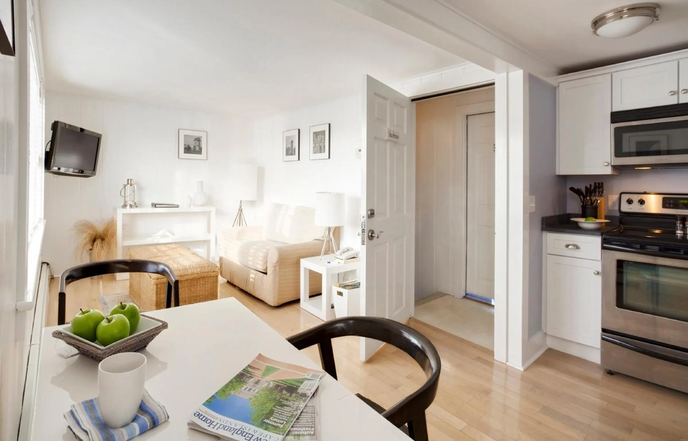 Kitchen or kitchenette in The Cottages & Lofts