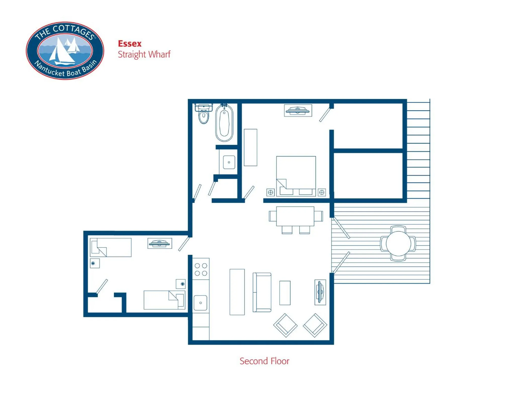 Floor plan in The Cottages & Lofts