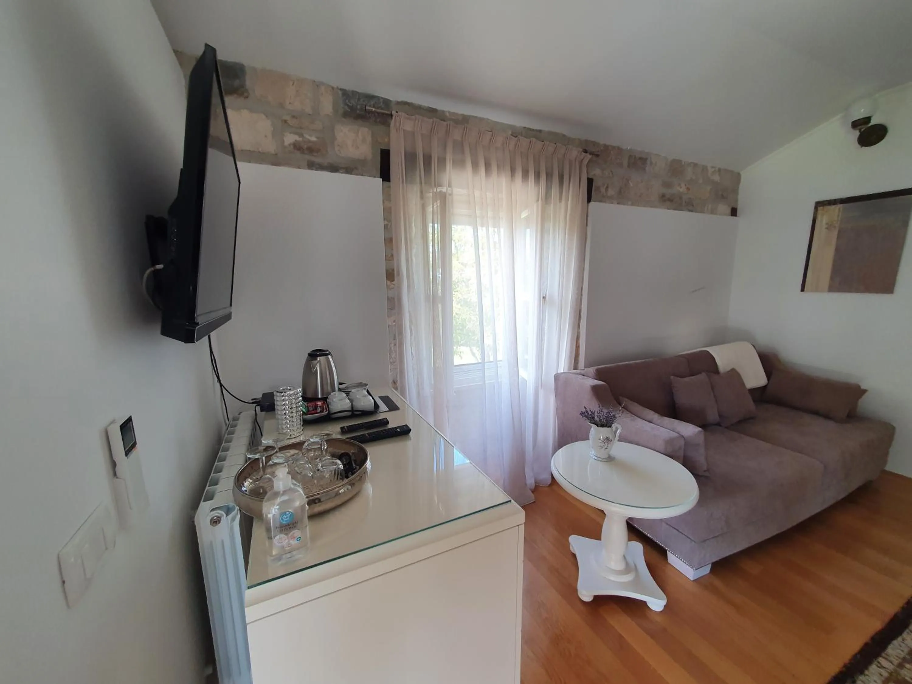 Living room in Rooms Stancija Ruseti