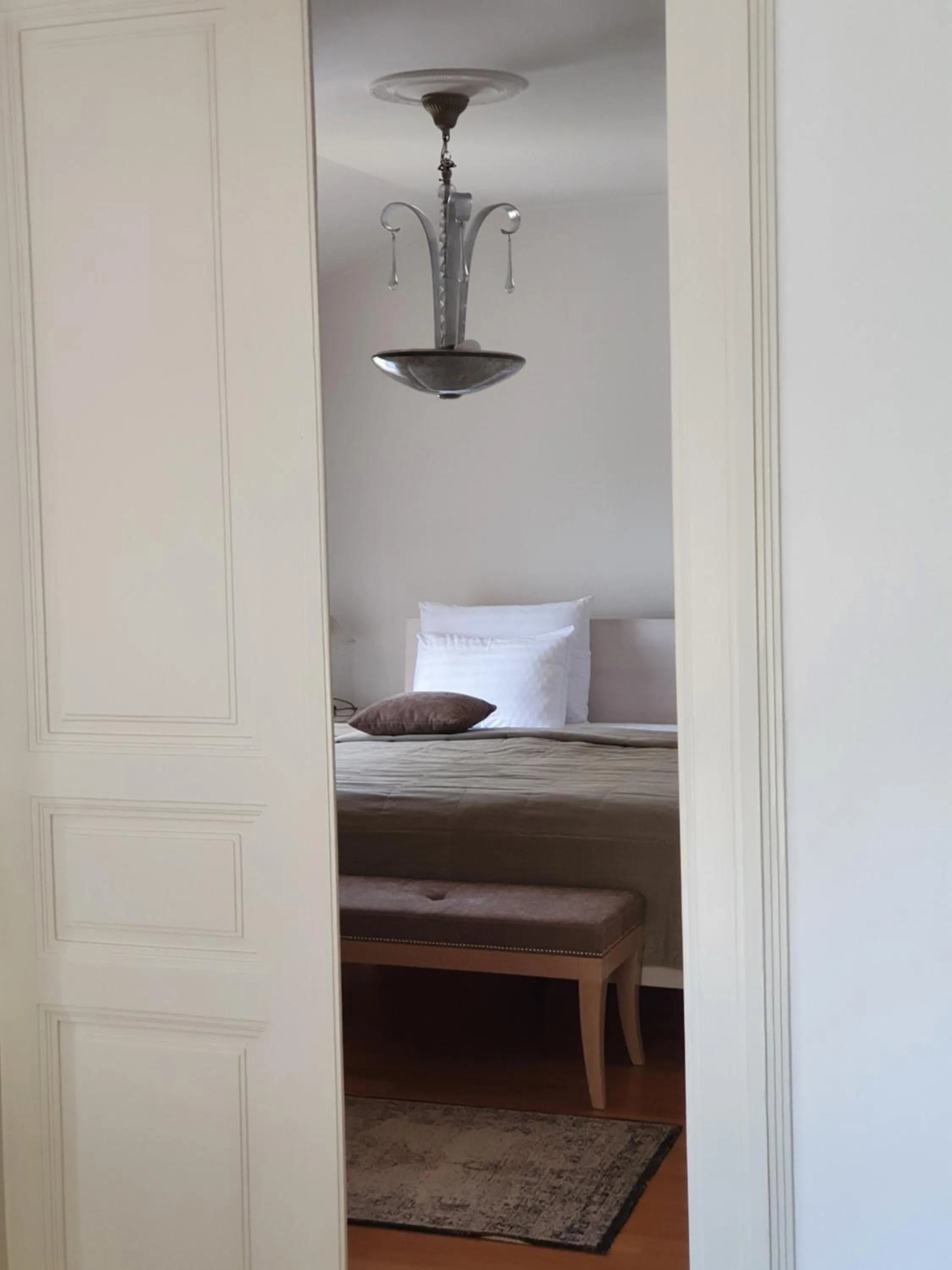 Bedroom, Bed in Rooms Stancija Ruseti