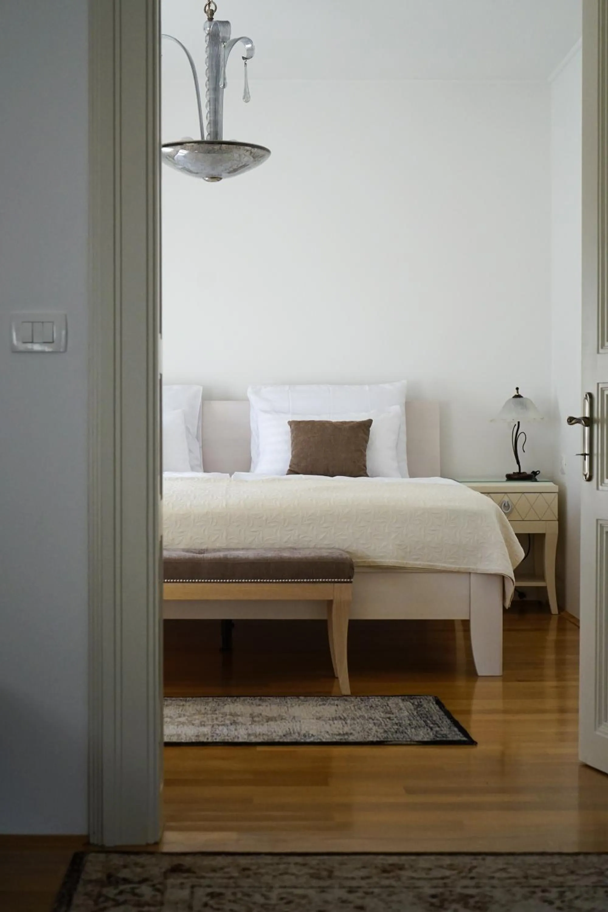 Bedroom, Bed in Rooms Stancija Ruseti