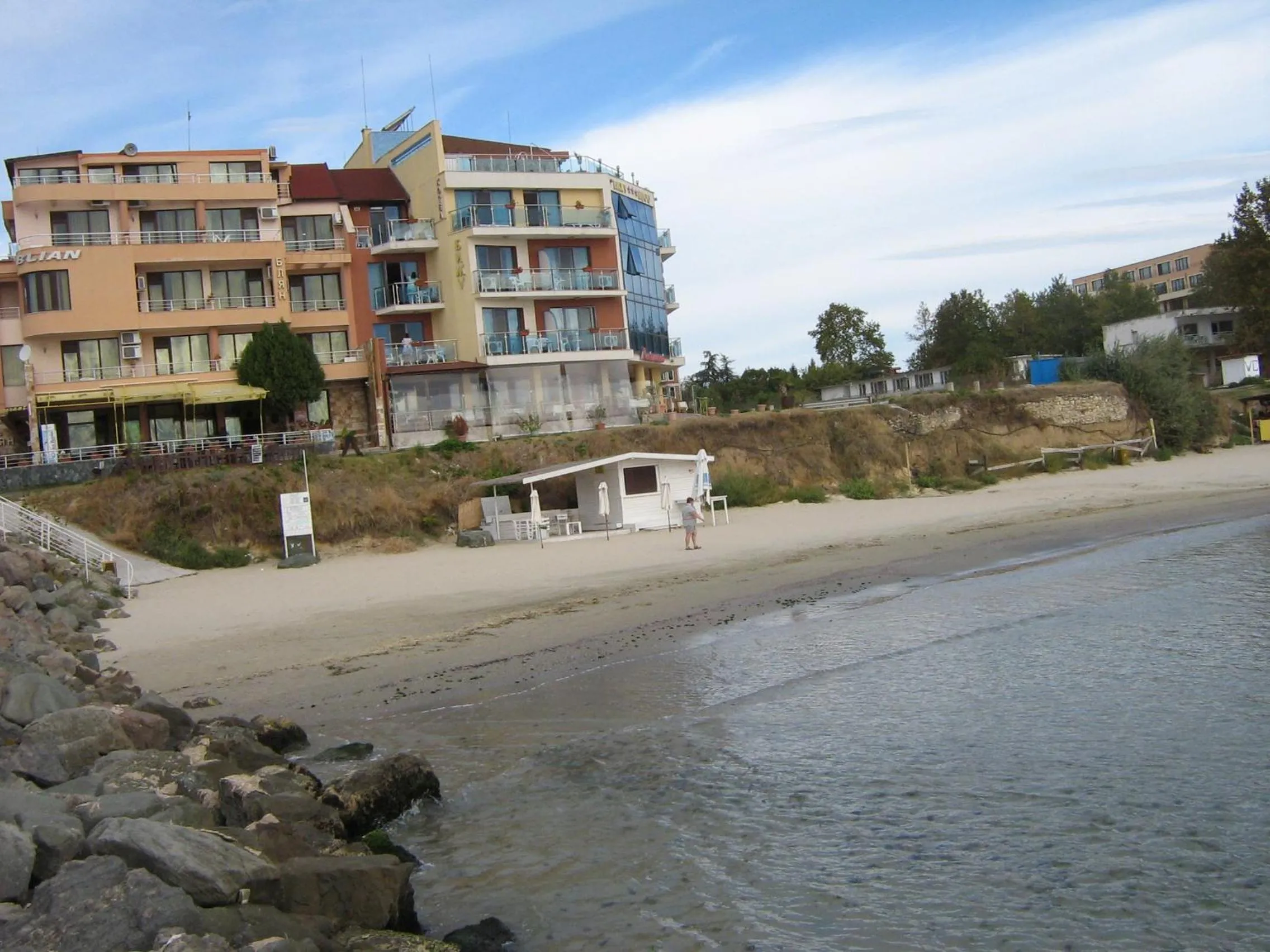 Beach in Hotel Blian
