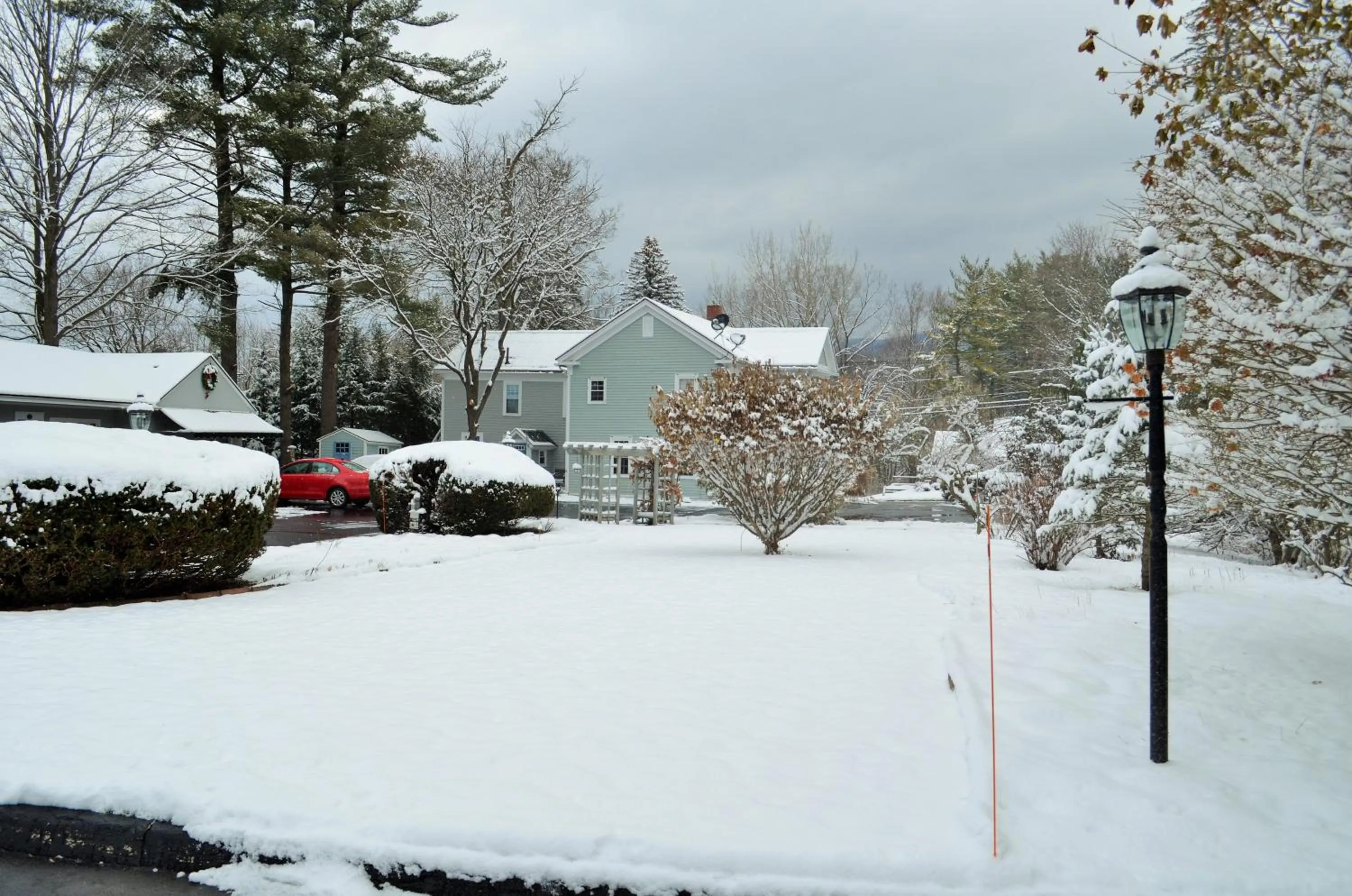 Winter in Maple Terrace Motel