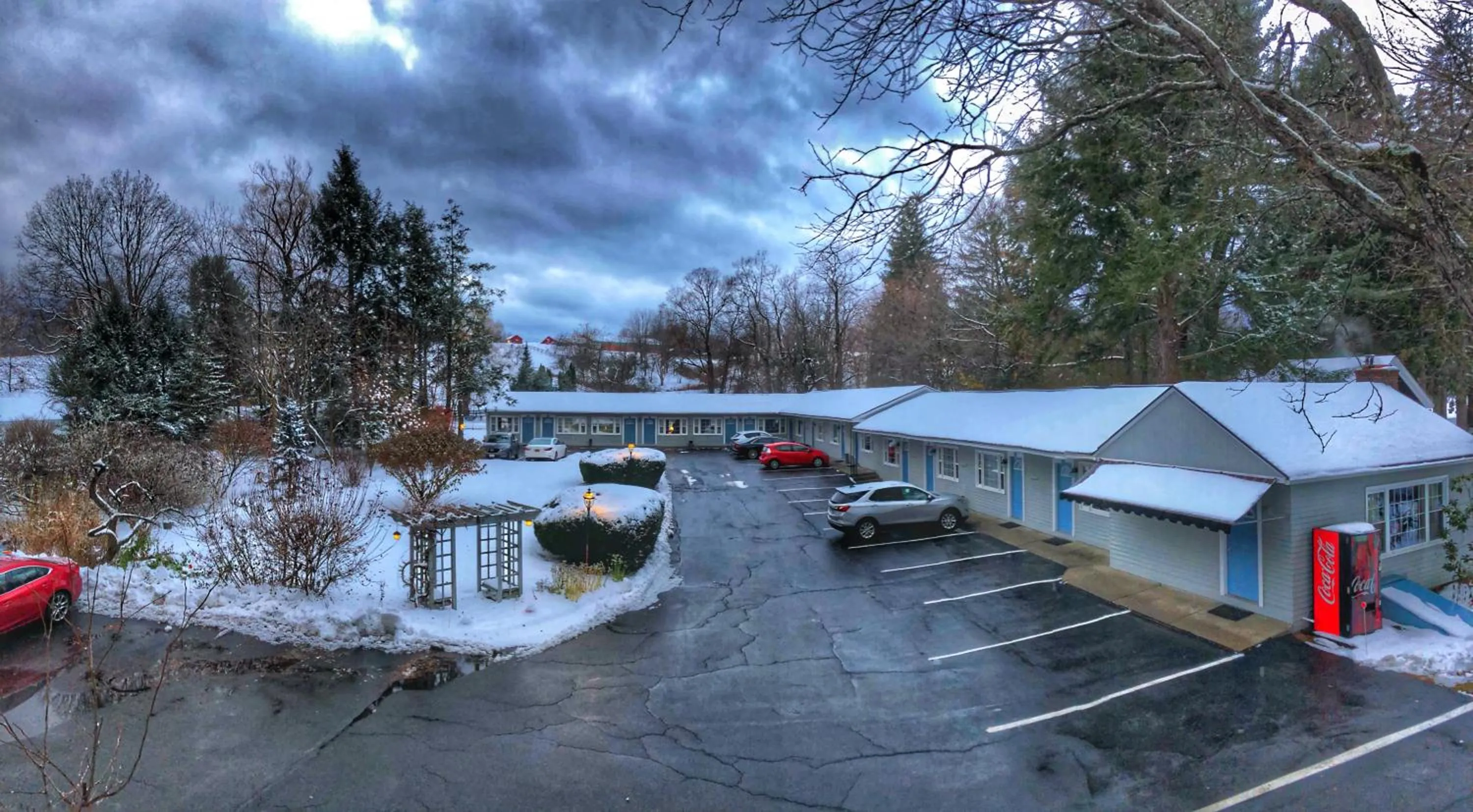 Winter in Maple Terrace Motel