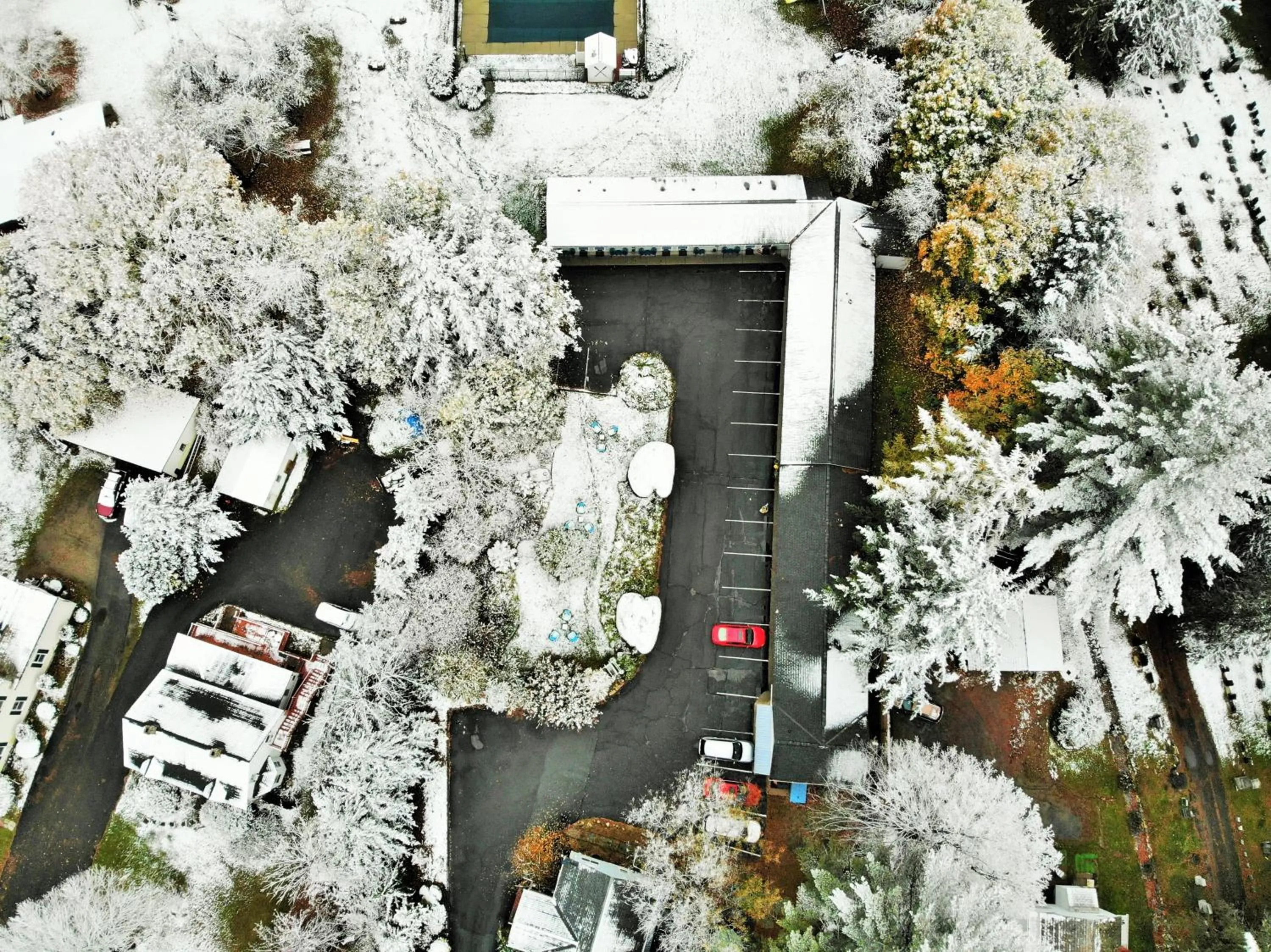 Bird's eye view in Maple Terrace Motel
