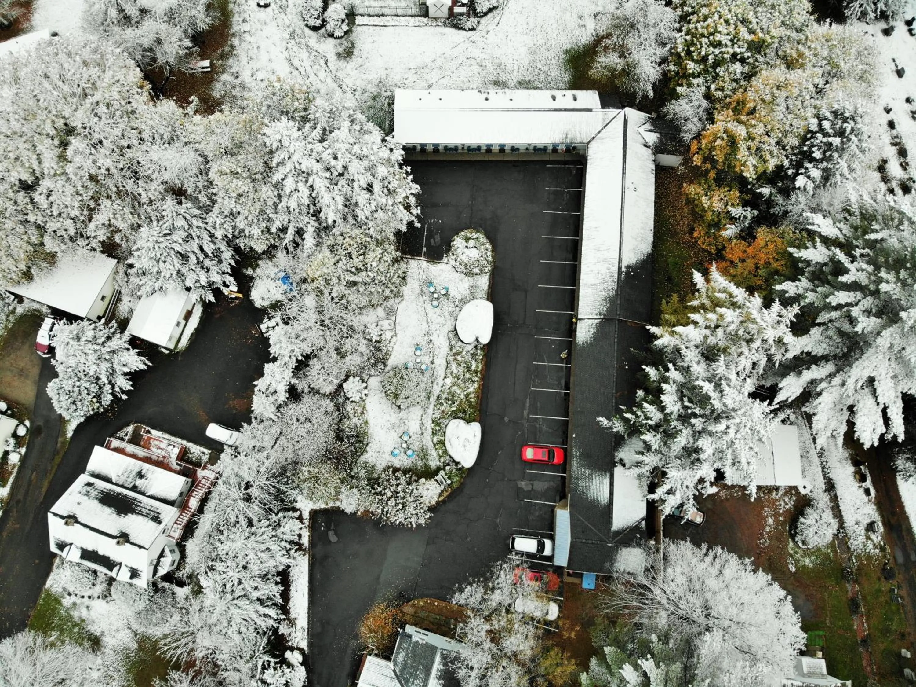 Bird's eye view in Maple Terrace Motel