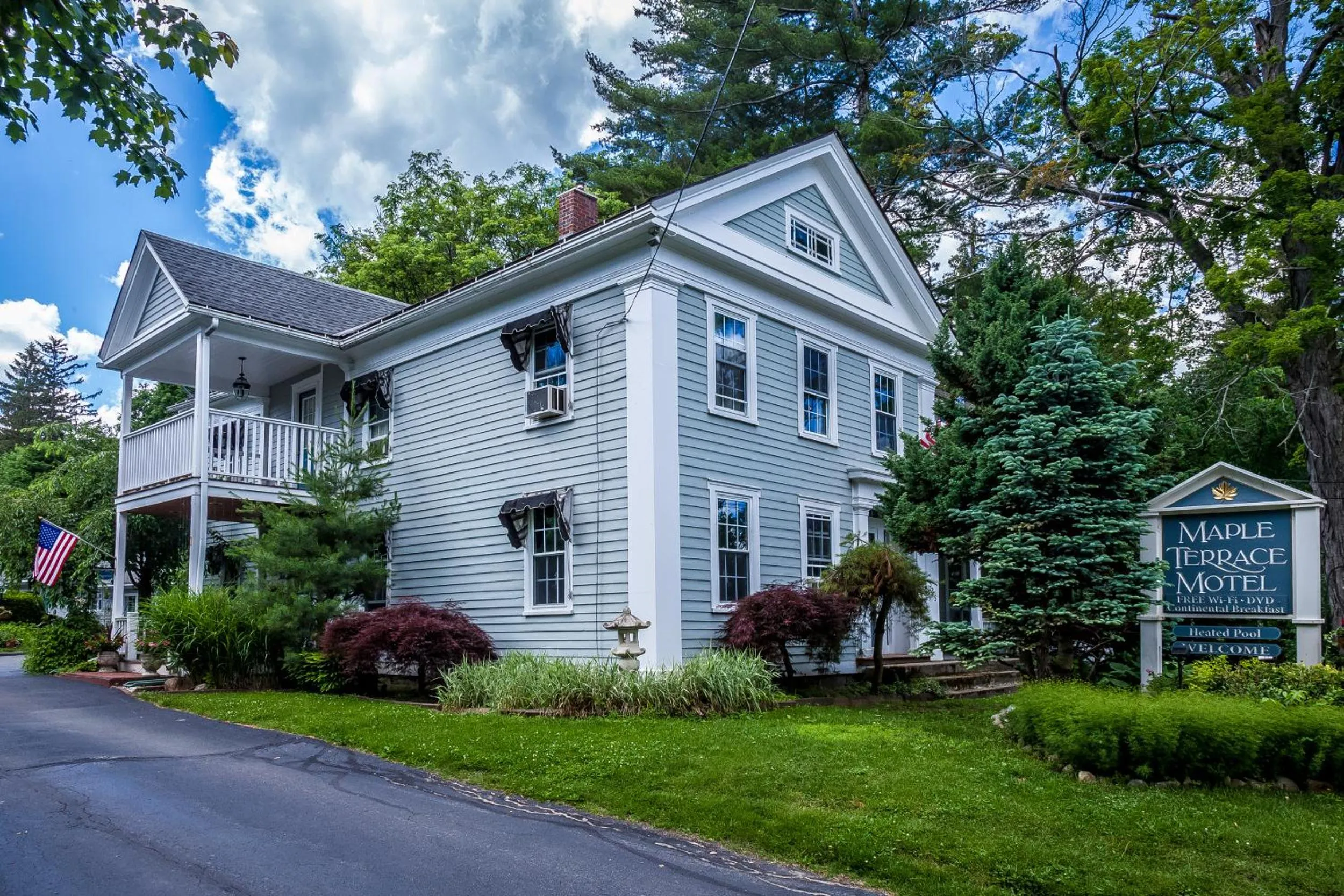 Property logo or sign in Maple Terrace Motel