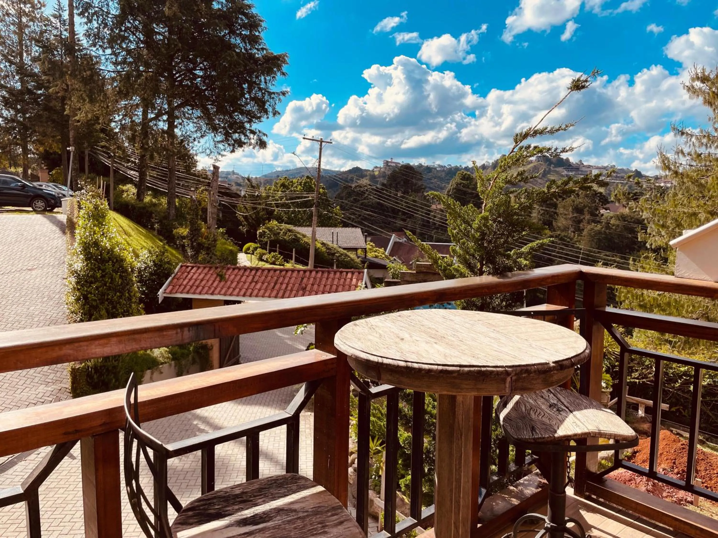 Patio in Pousada Cantinho da Serra
