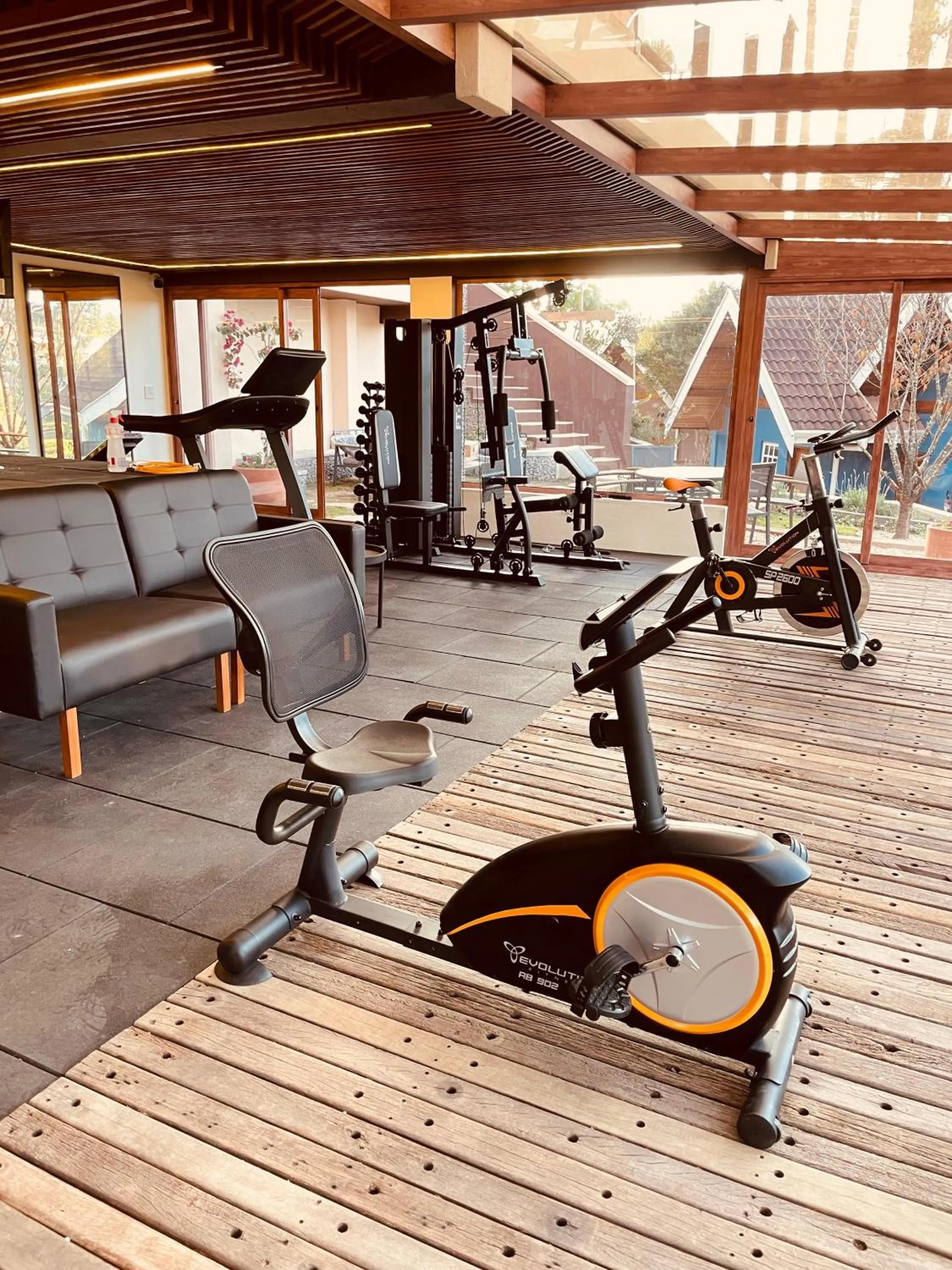 Fitness centre/facilities in Pousada Cantinho da Serra