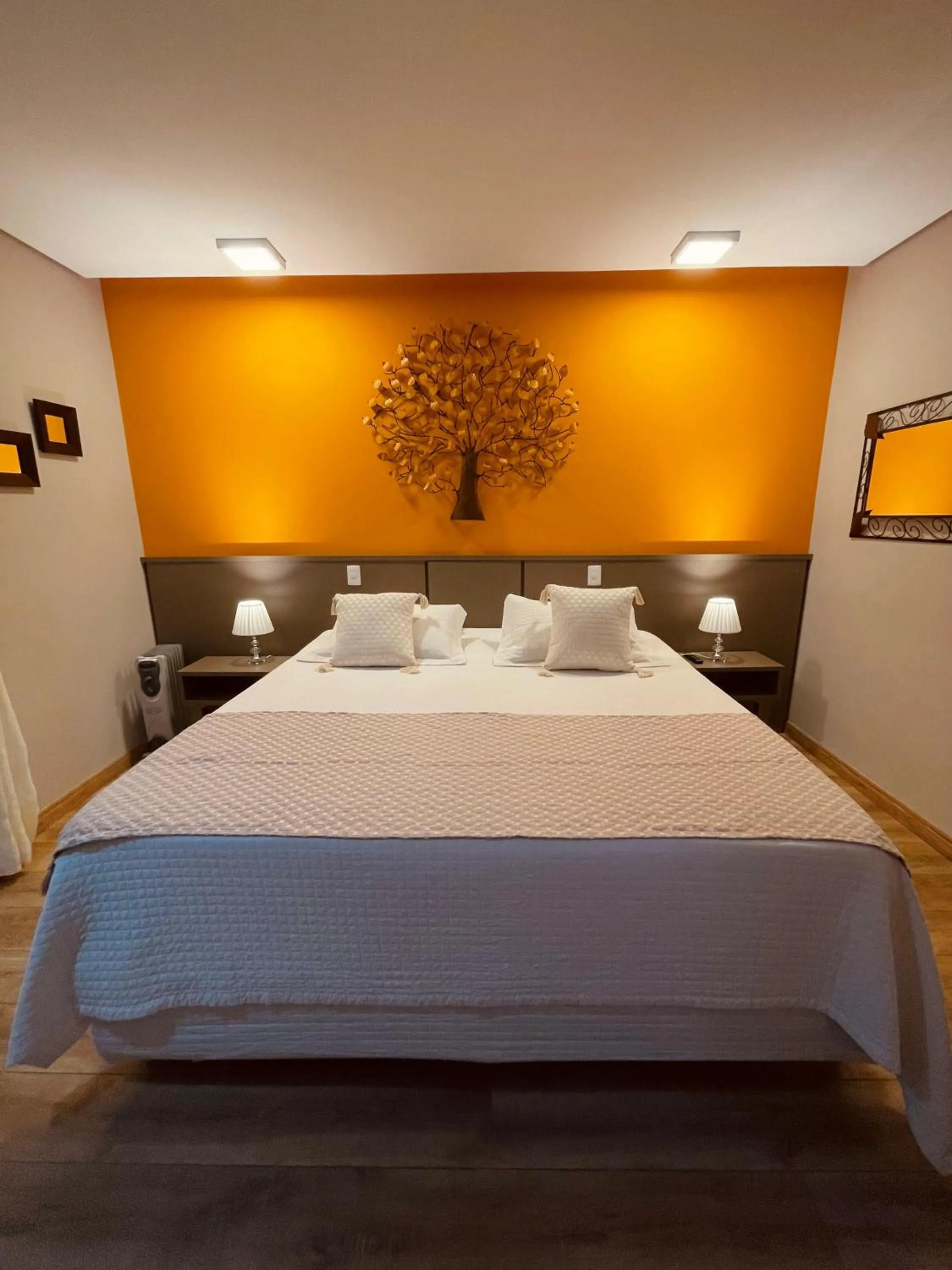 Bed in Pousada Cantinho da Serra