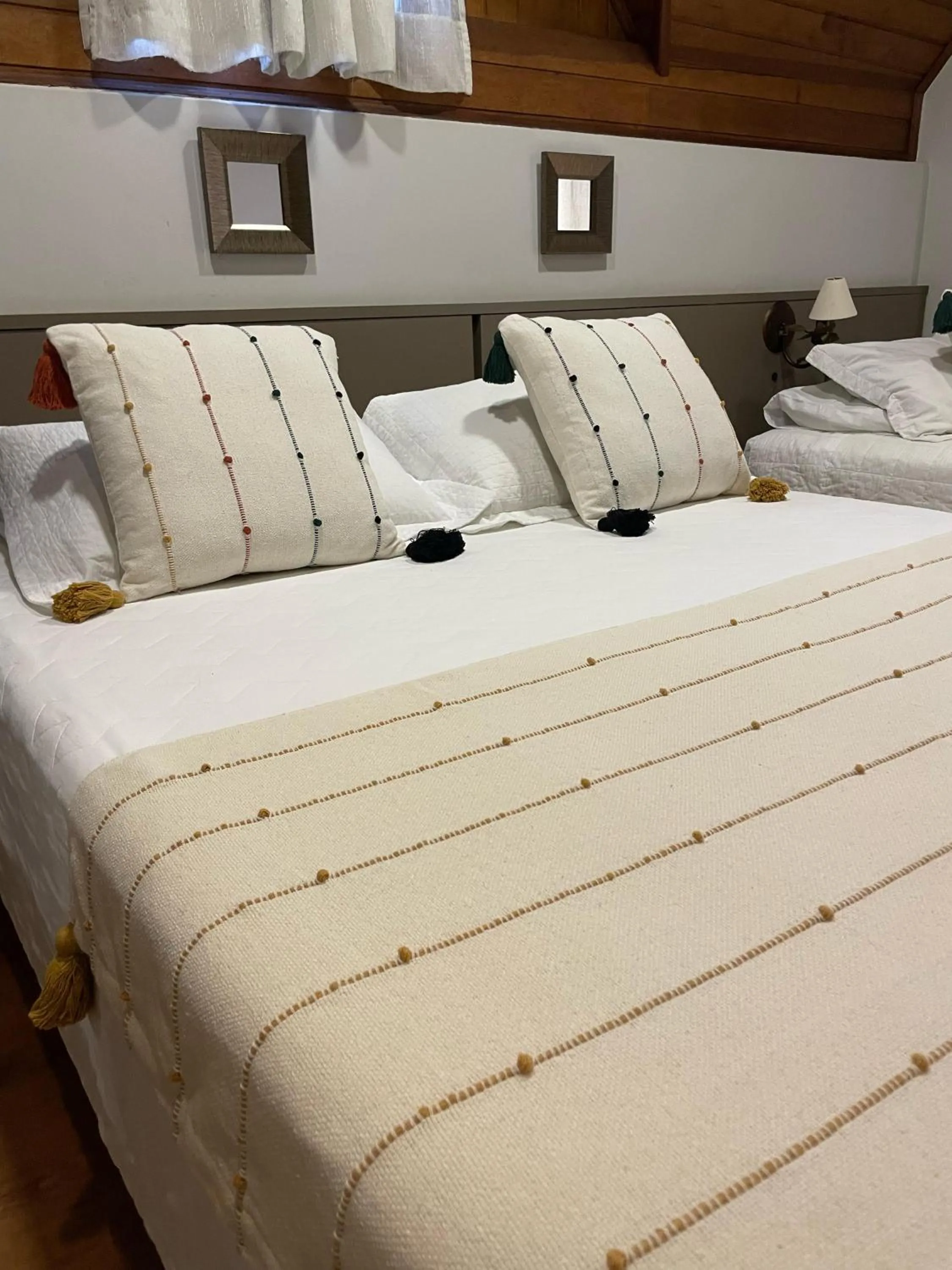 Bed in Pousada Cantinho da Serra