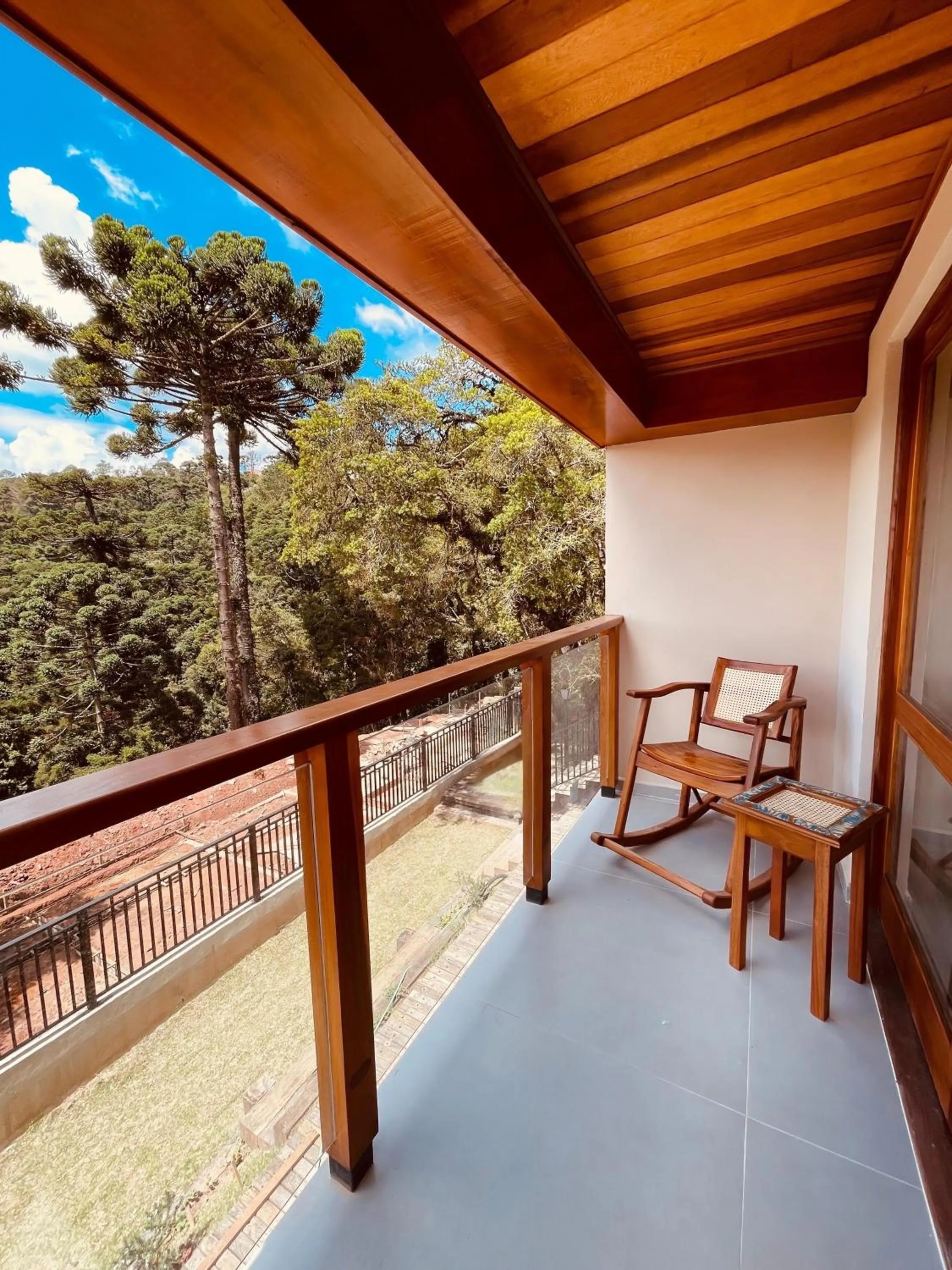 Balcony/Terrace in Pousada Cantinho da Serra