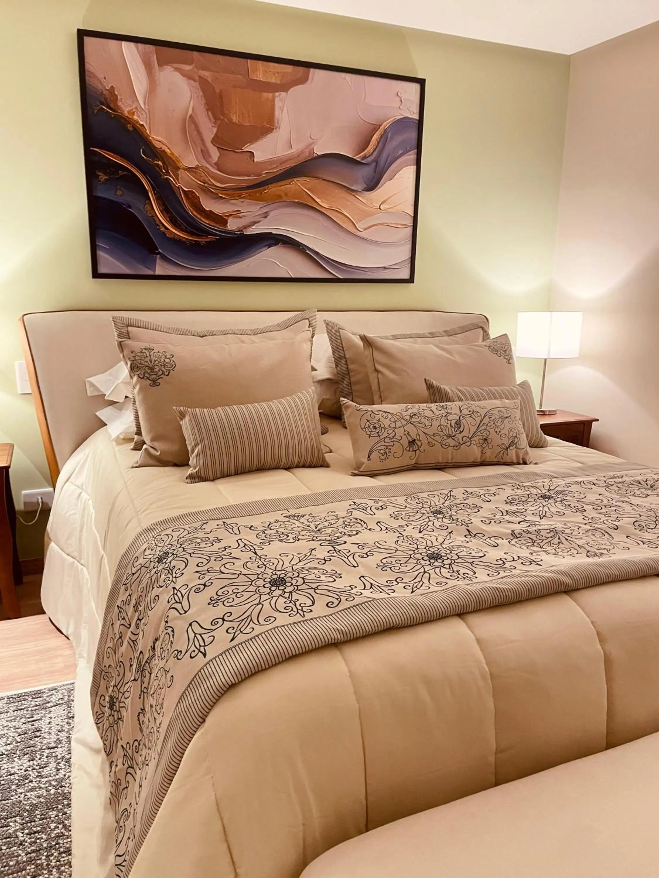 Photo of the whole room, Bed in Pousada Cantinho da Serra