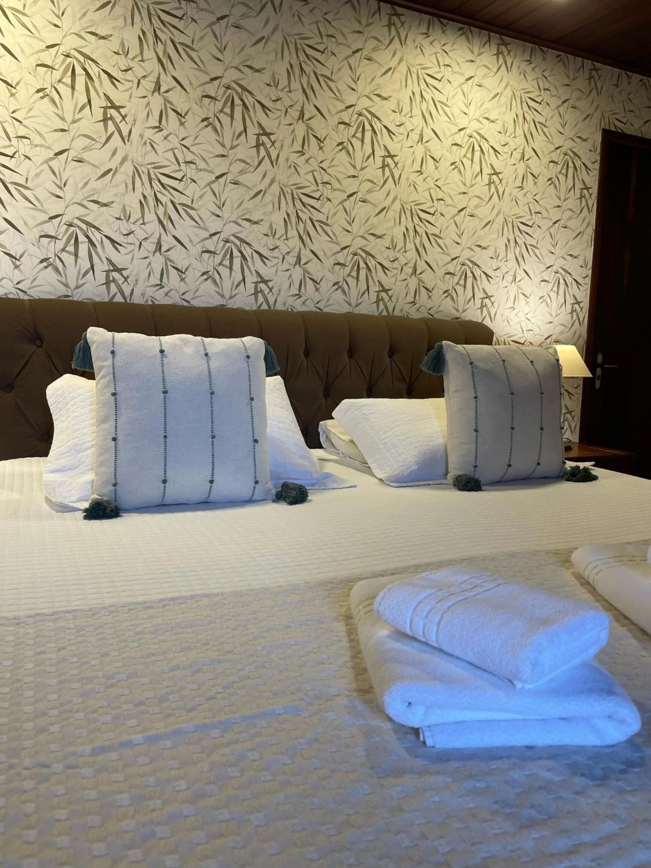 Bed in Pousada Cantinho da Serra