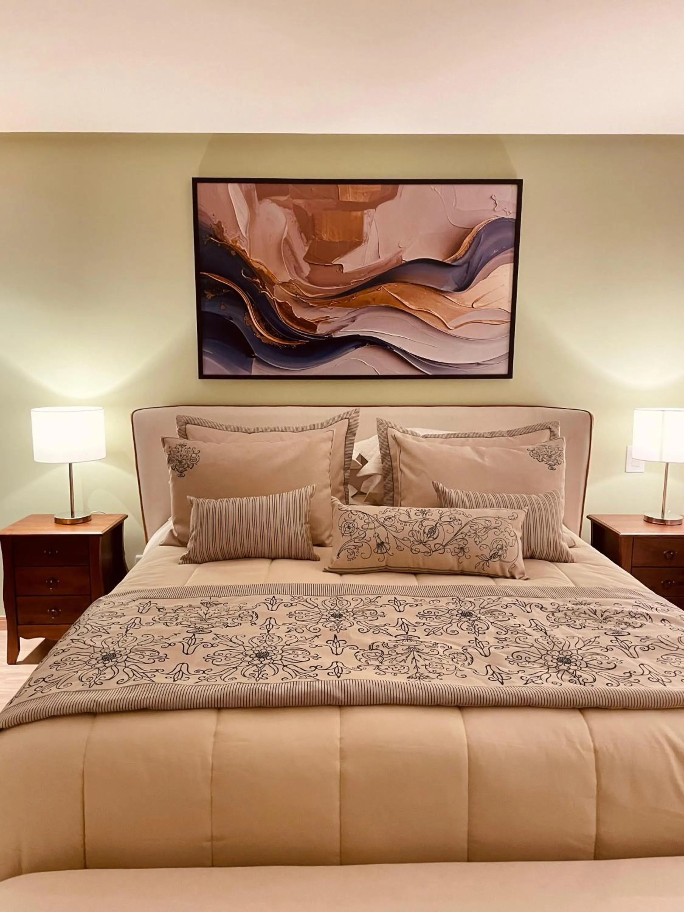 Photo of the whole room, Bed in Pousada Cantinho da Serra
